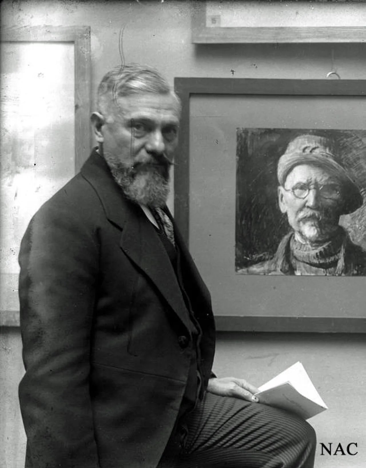 Porträt von Abraham Neumann (1873–1942) – Gedenkseite