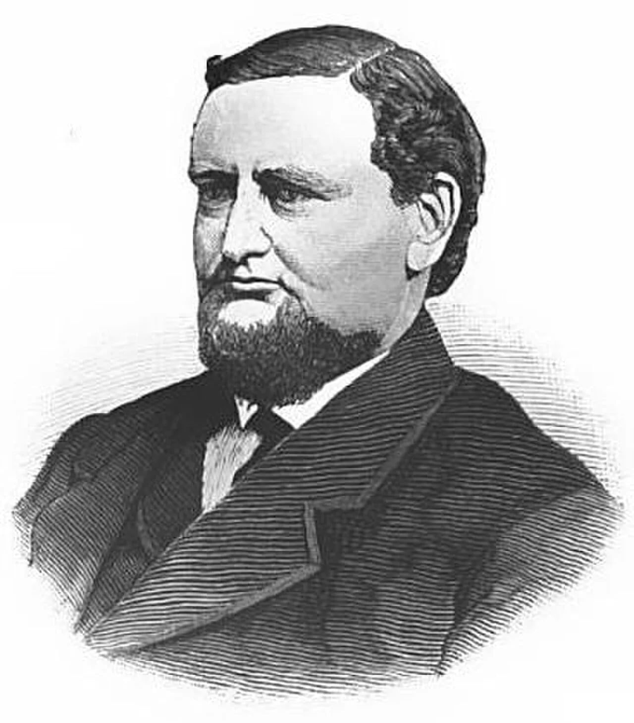 Porträt von Abraham X. Parker (1831–1909) – Gedenkseite
