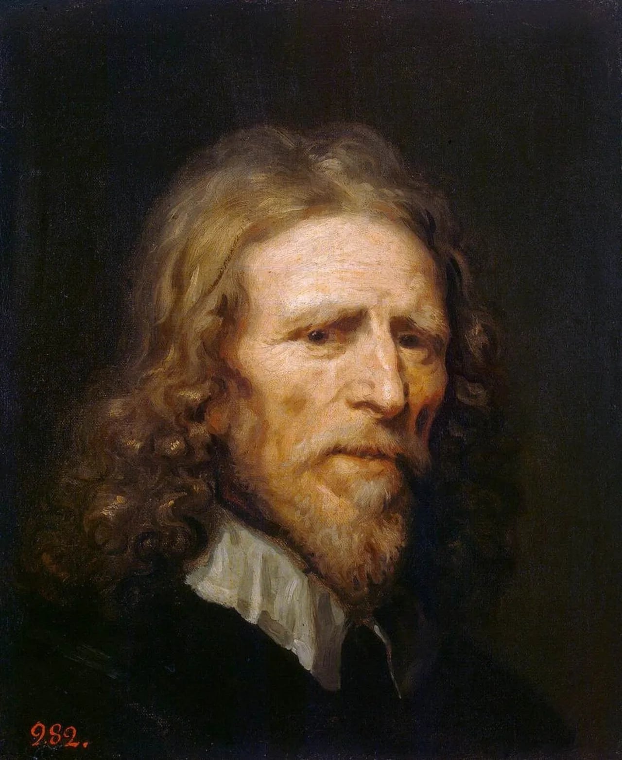 Porträt von Abraham van der Doort (1575–1640) – Gedenkseite