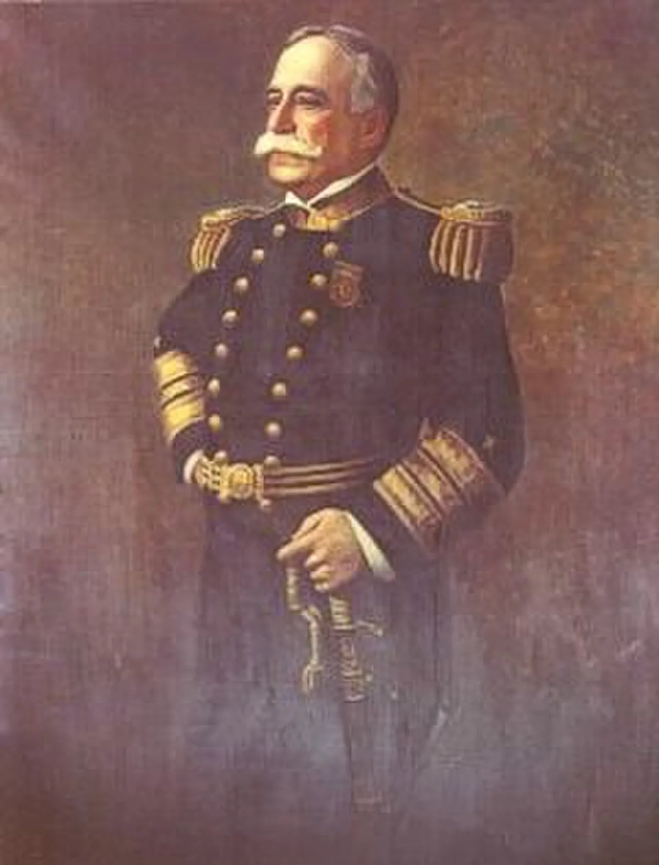 Portrait of George Dewey (1837–1917) – memorial page