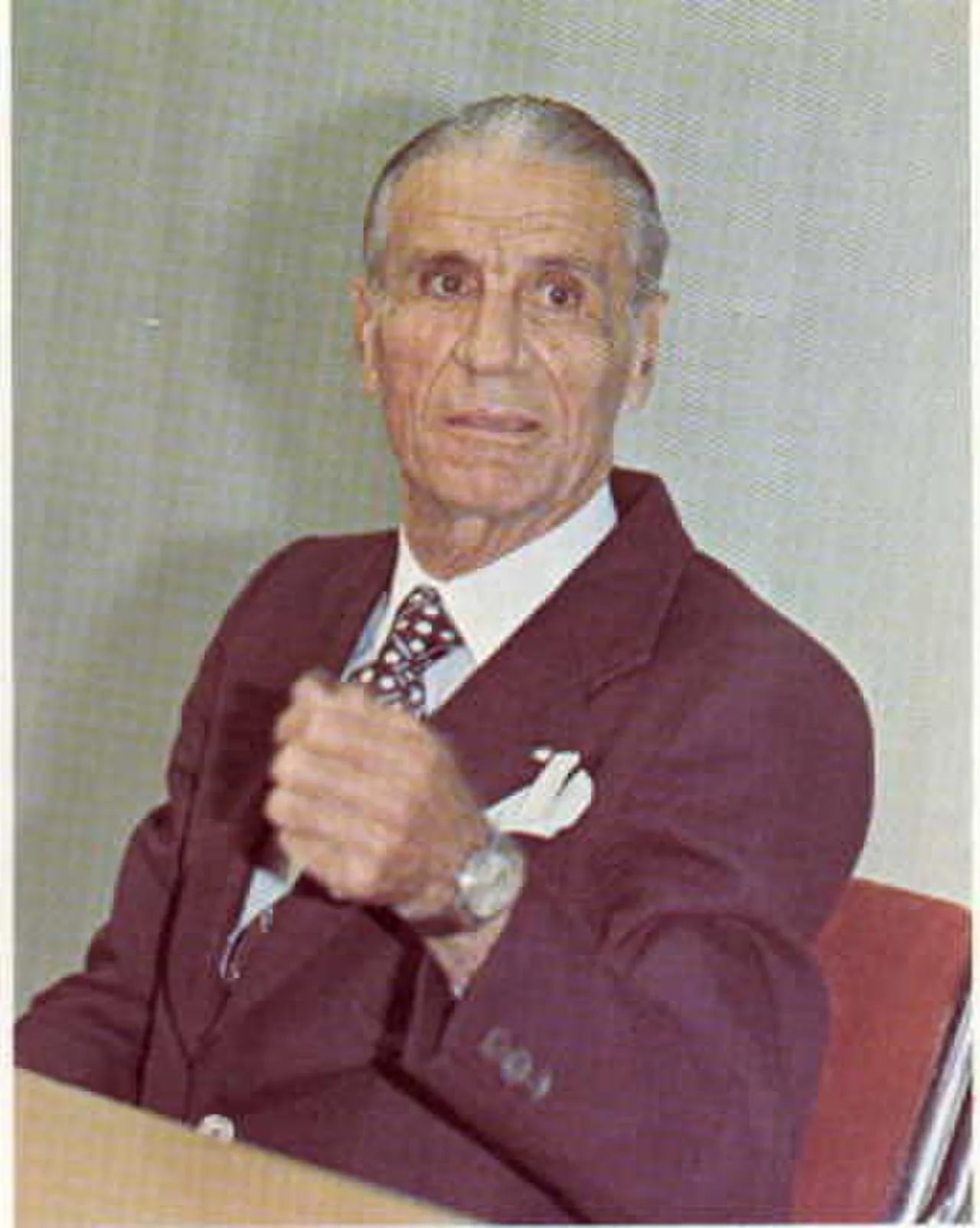 Porträt von Pierre Gemayel (1905–1984) – Gedenkseite