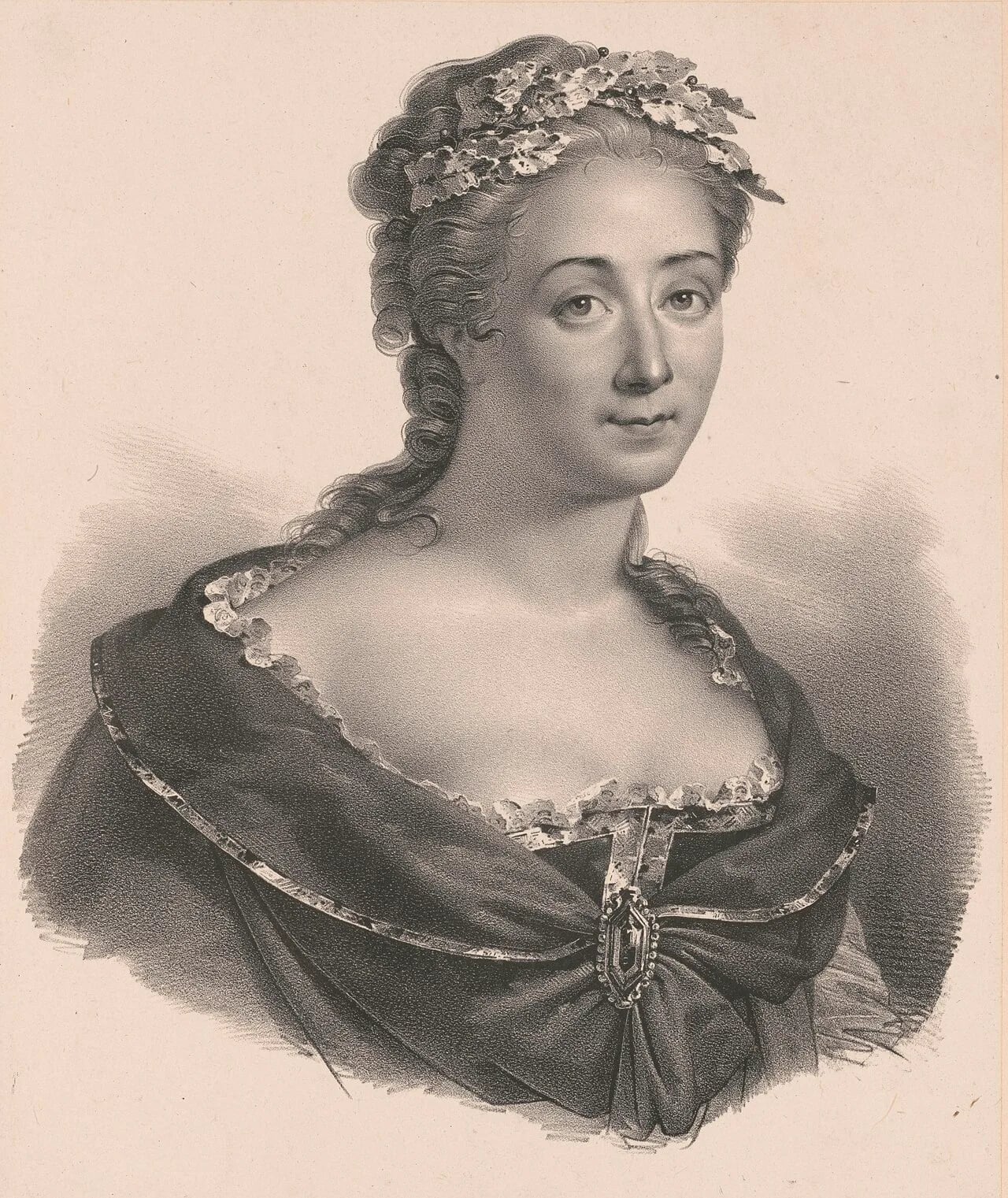 Porträt von Claire Clairon (1723–1803) – Gedenkseite