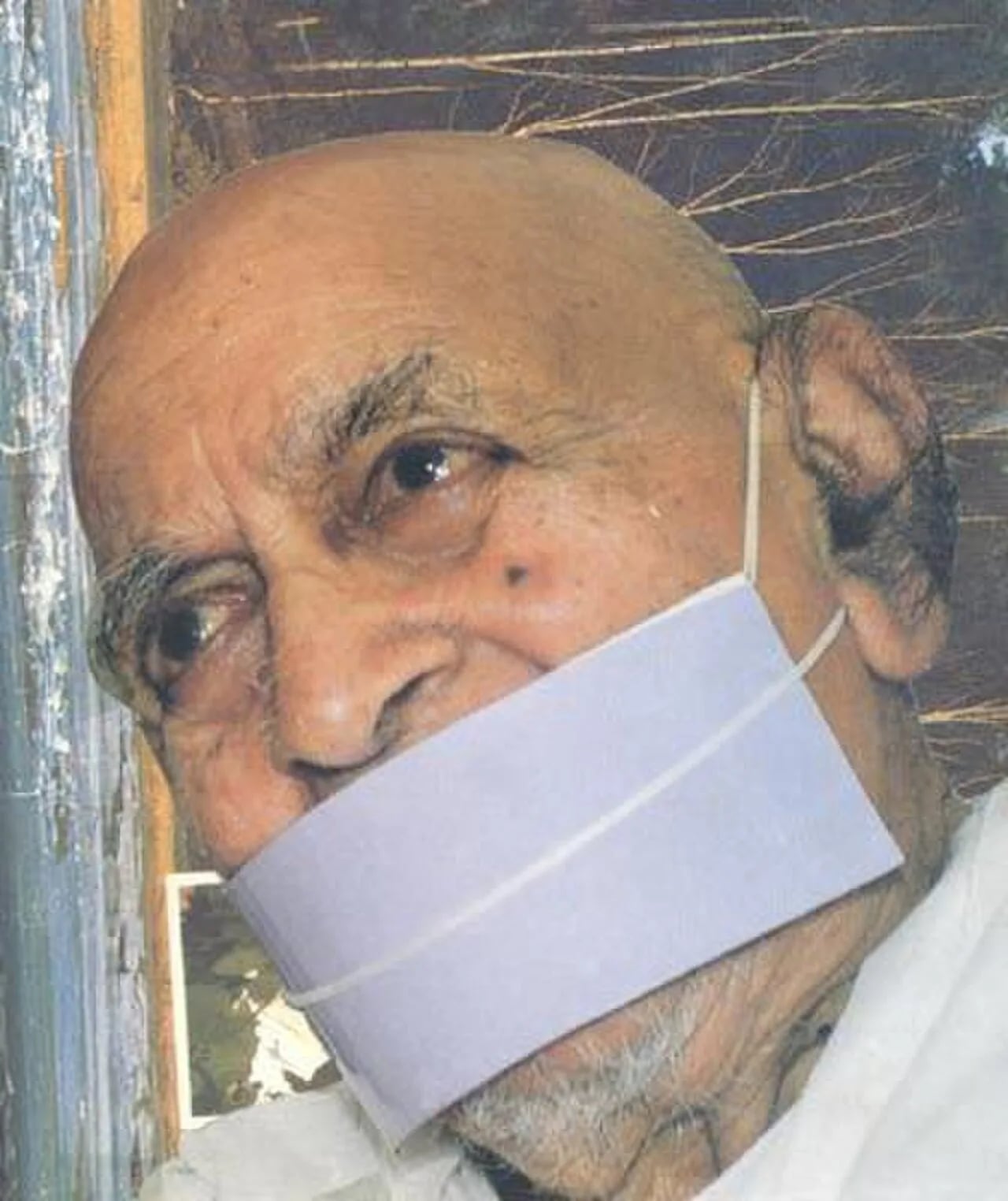 Porträt von Acharya Tulsi (1914–1997) – Gedenkseite