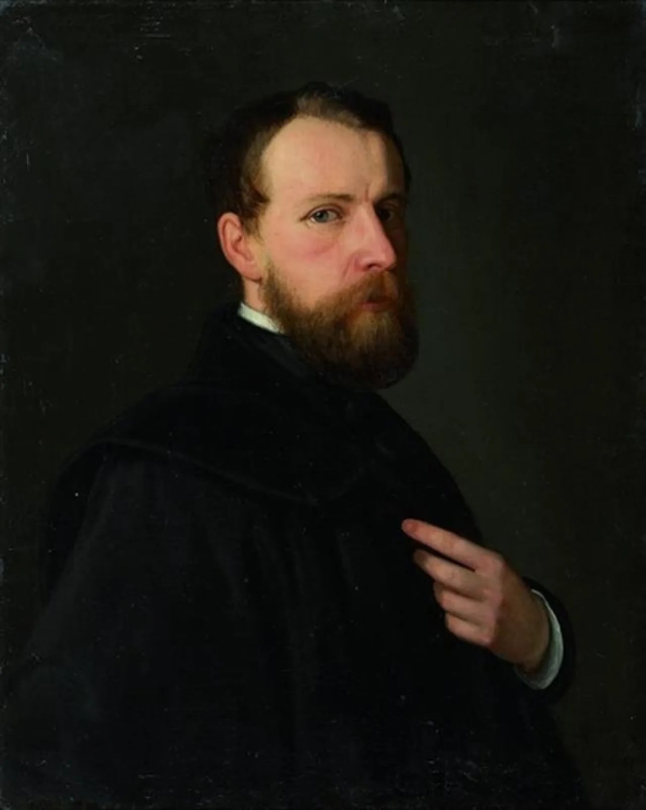 Porträt von Heinrich Ferdinand Hofmann (1824–1911) – Gedenkseite