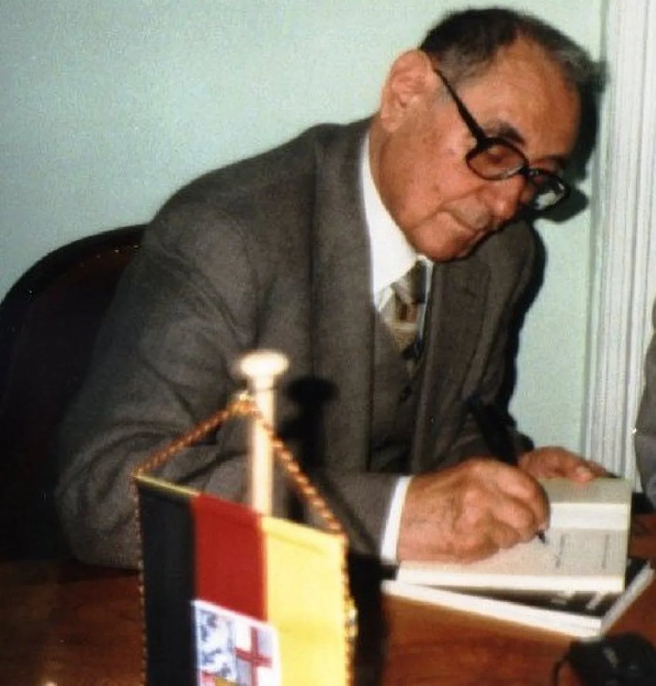 Portrait of Ștefan Augustin Doinaș (1922–2002) – memorial page