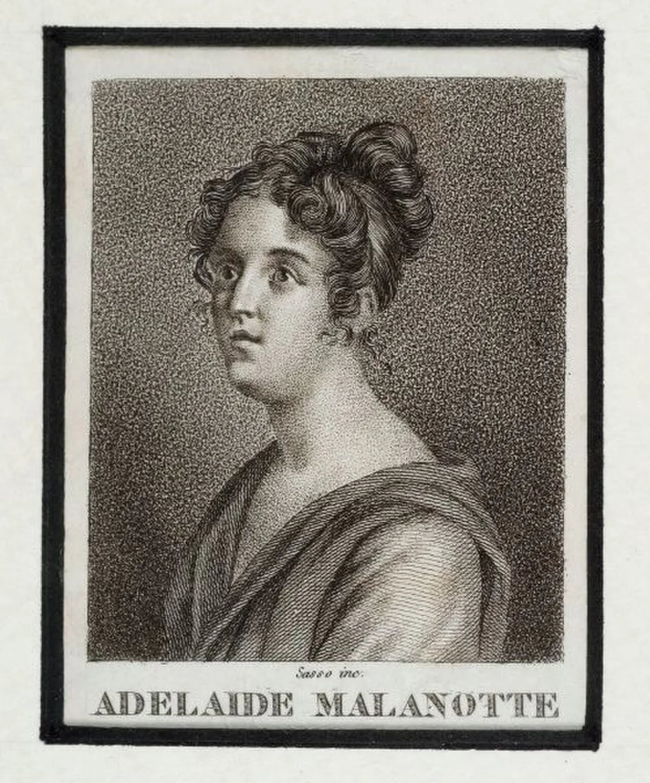 Portrait of Adelaide Malanotte (1785–1832) – memorial page