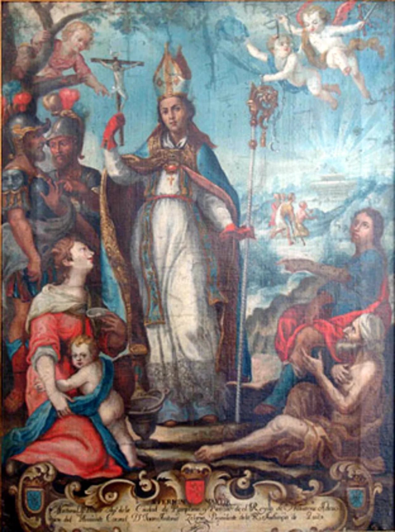 Portrait of Firmin der Ältere von Amiens (272–303) – memorial page