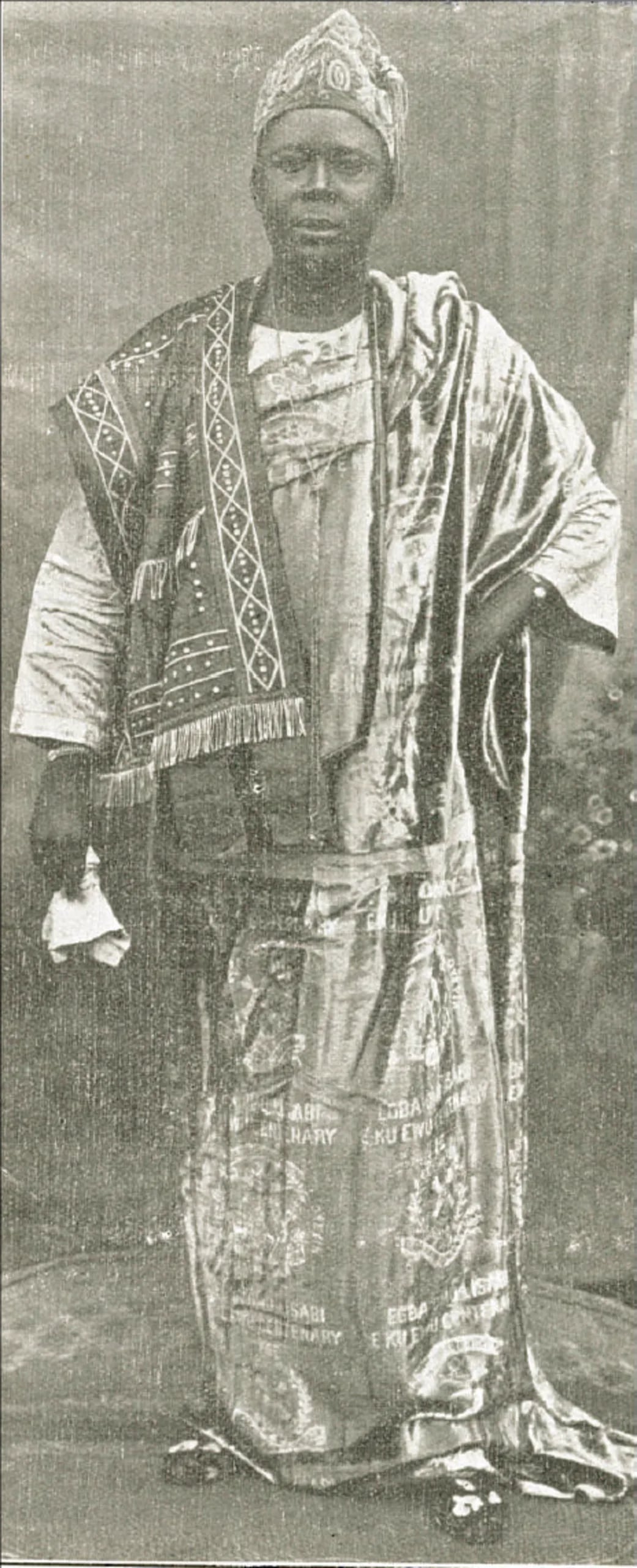 Portrait of Adeyemo Alakija (1884–1952) – memorial page