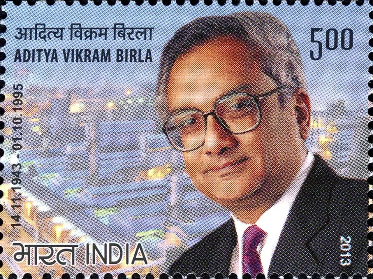 Portrait of Aditya Vikram Birla (1943–1995) – memorial page