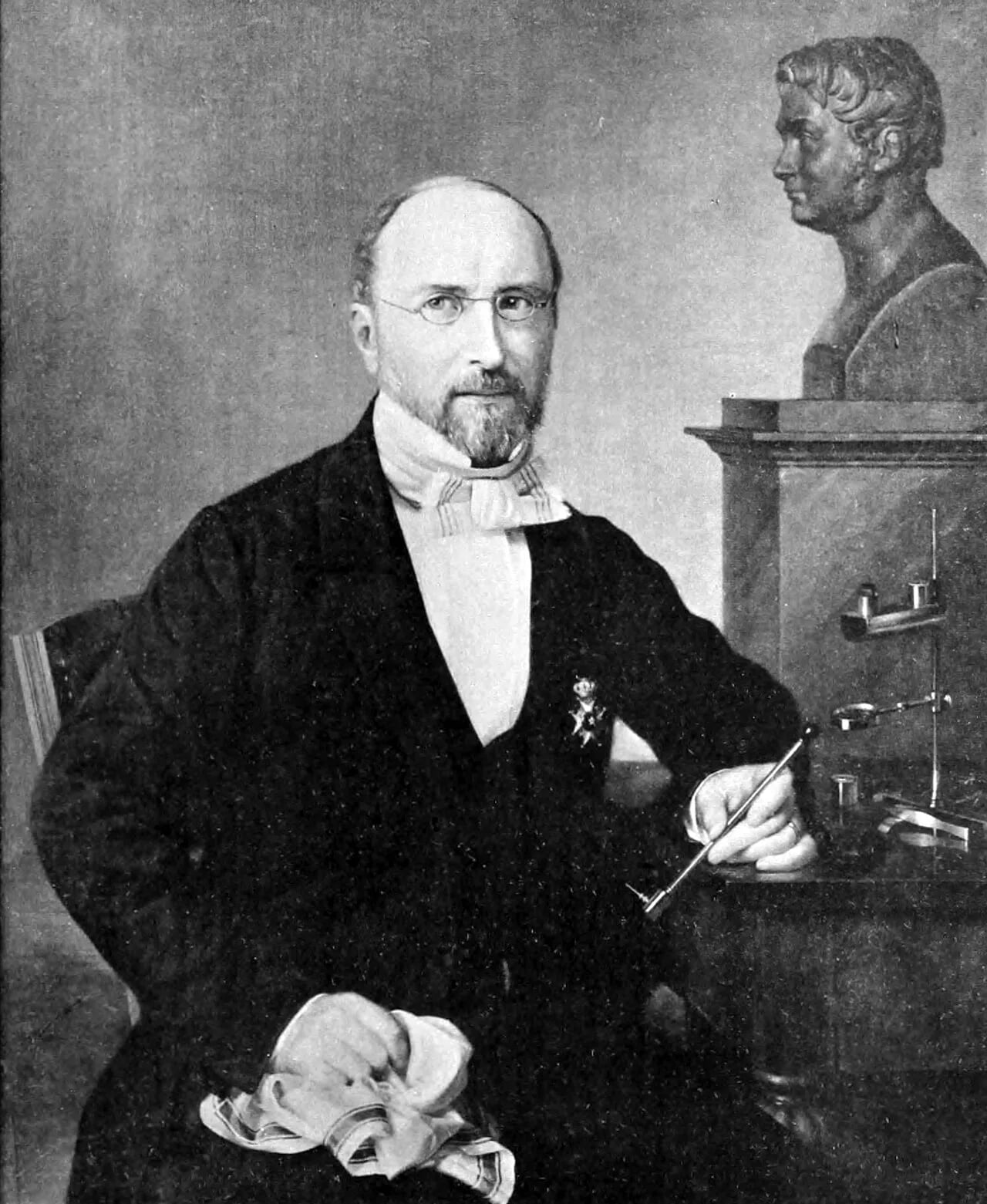 Portrait of Carl Gustav Mosander (1797–1858) – memorial page