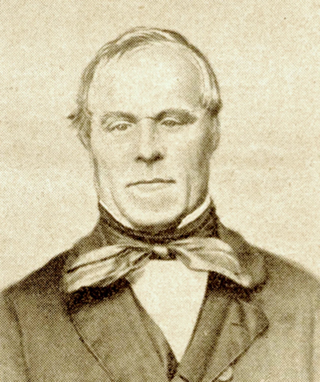 Porträt von Adolf Pfister (1810–1878) – Gedenkseite