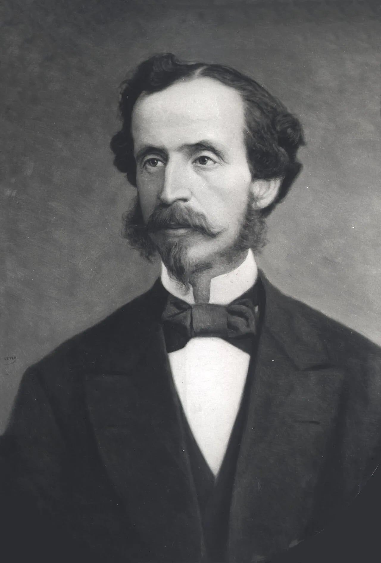 Porträt von Adolfo Ibáñez (1827–1898) – Gedenkseite