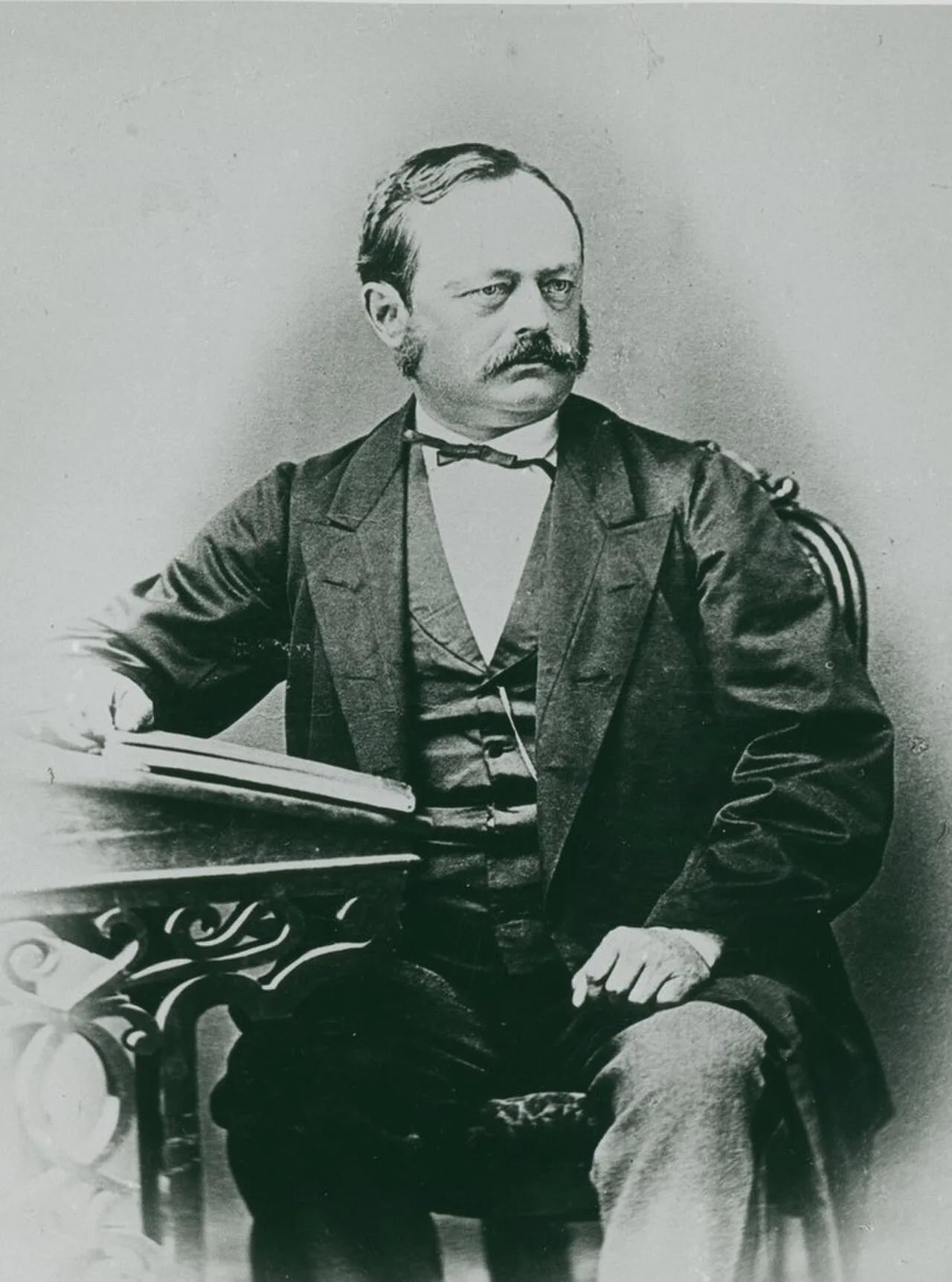Porträt von Adolph Bartels (1819–1878) – Gedenkseite