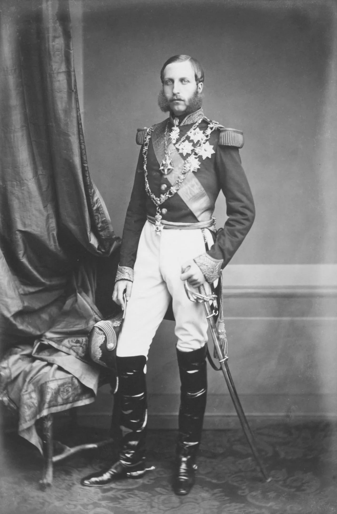 Porträt von Philipp von Sachsen-Coburg (1837–1905) – Gedenkseite
