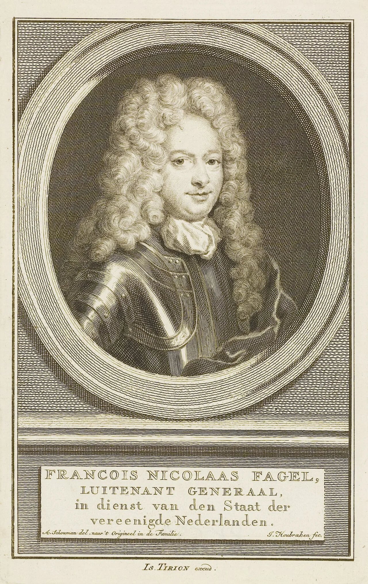 Portrait of François Nicolaas Fagel (1655–1718) – memorial page