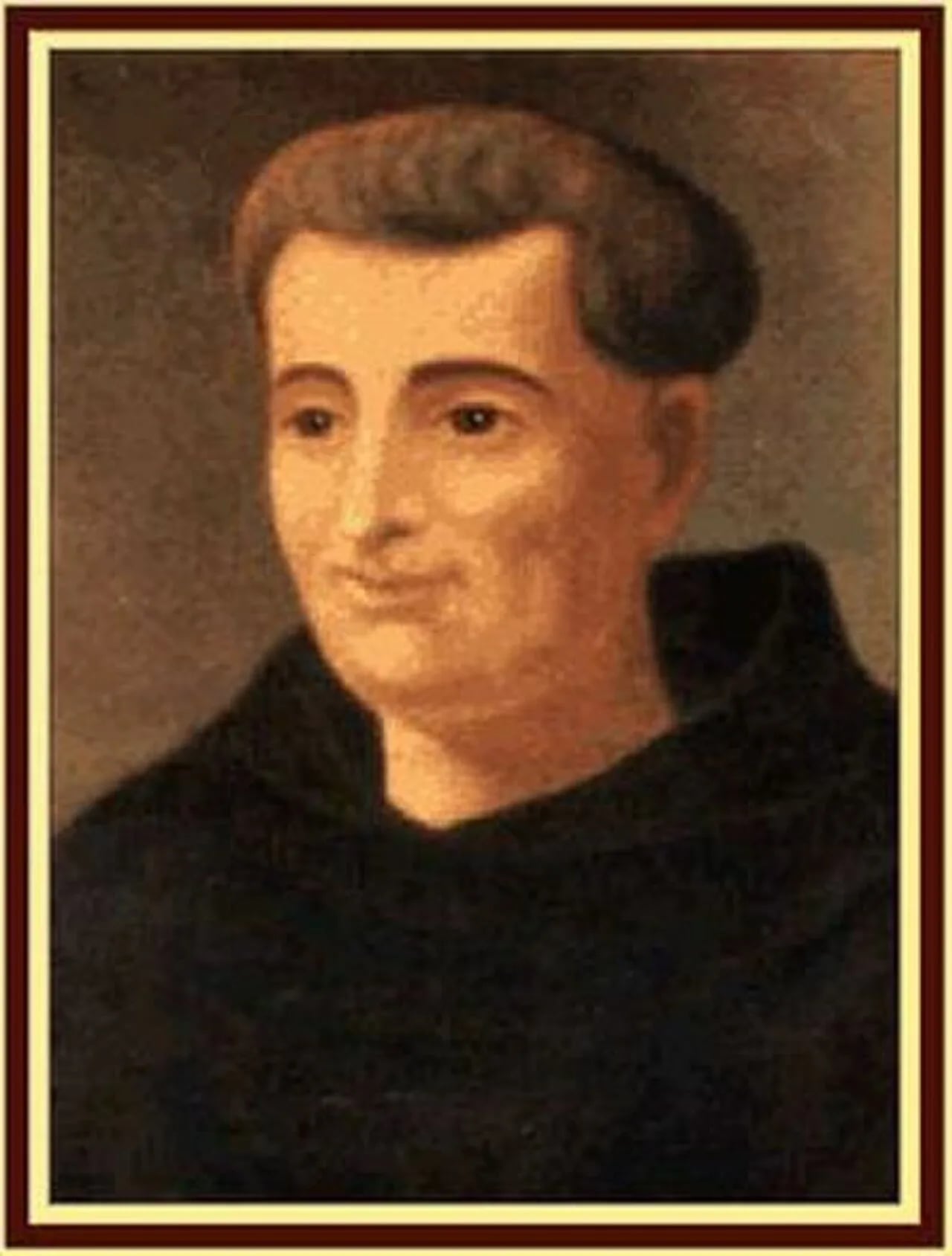 Porträt von Frei Galvão (1739–1822) – Gedenkseite