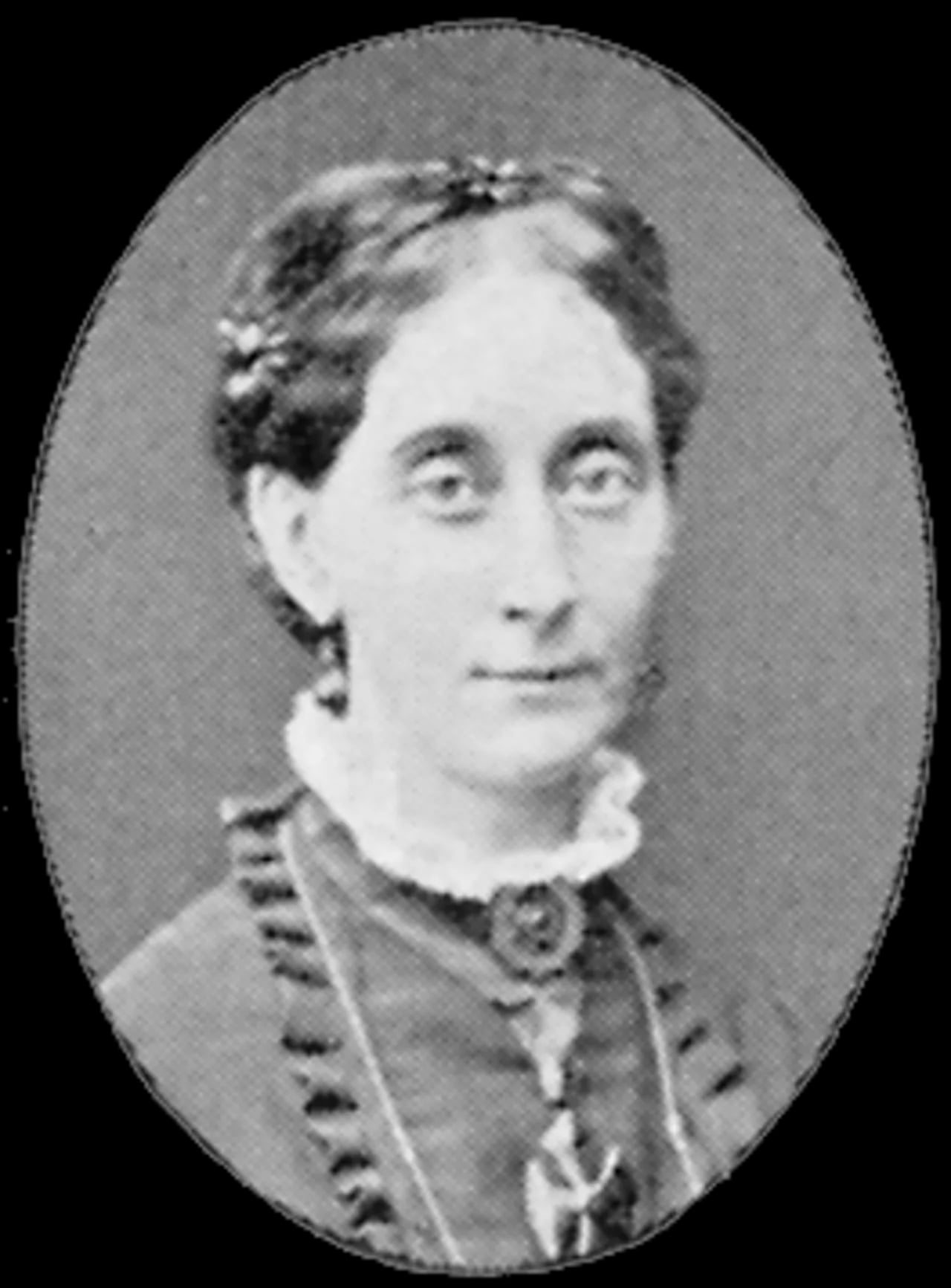 Porträt von Agnes Börjesson (1827–1900) – Gedenkseite