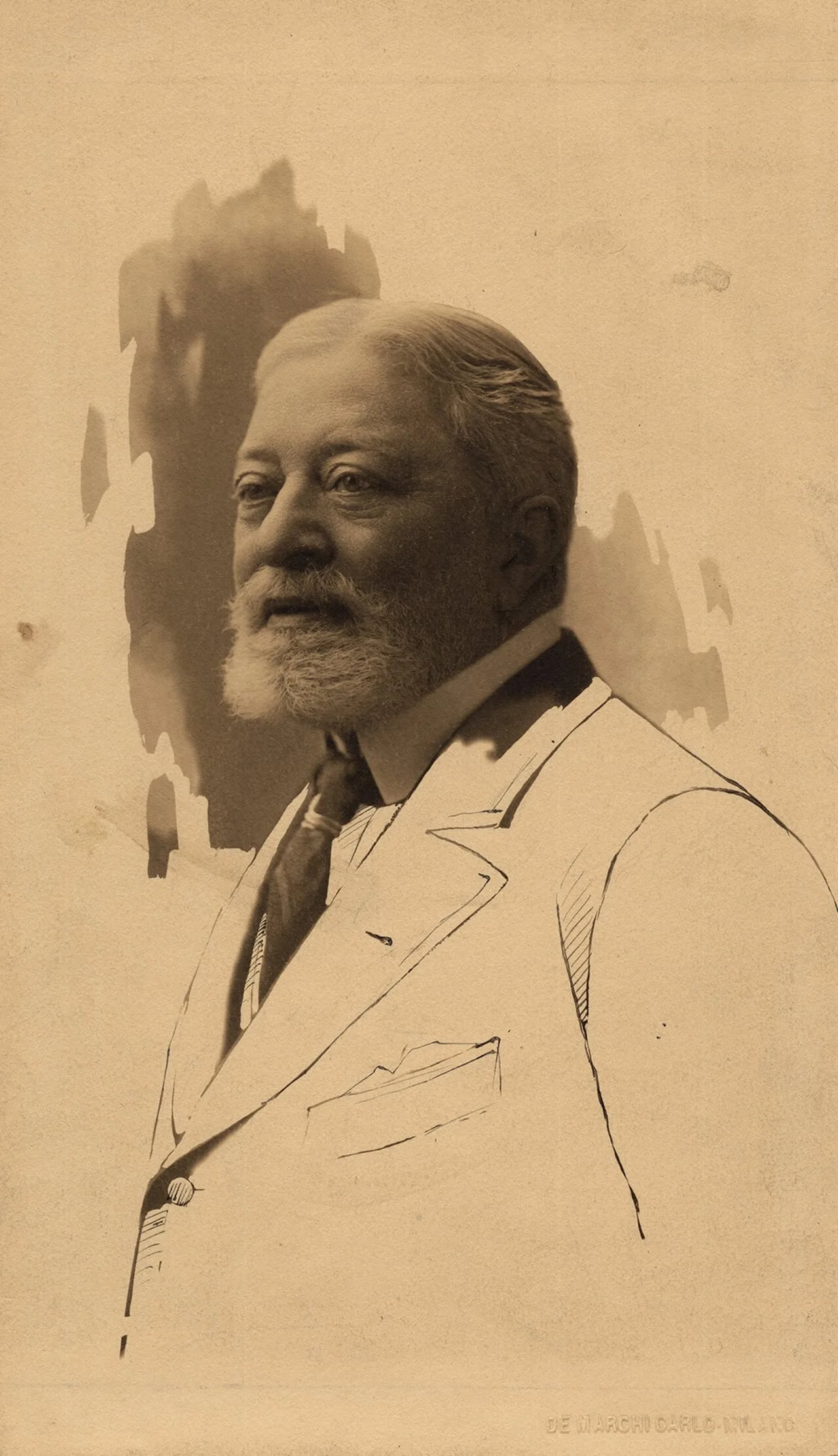 Porträt von Francesco Paolo Tosti (1846–1916) – Gedenkseite