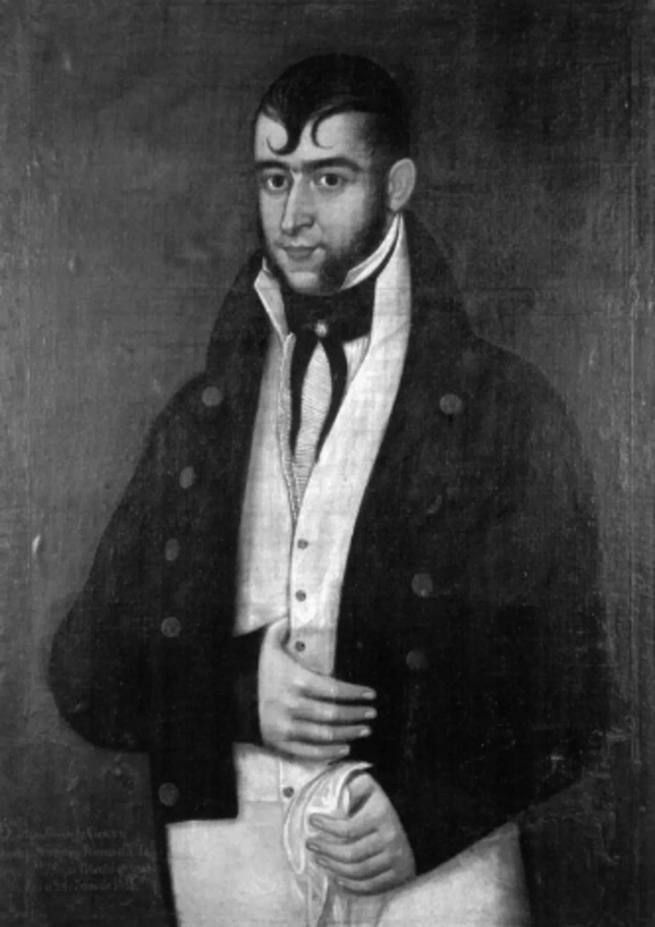Porträt von Agustín Viesca (1790–1845) – Gedenkseite