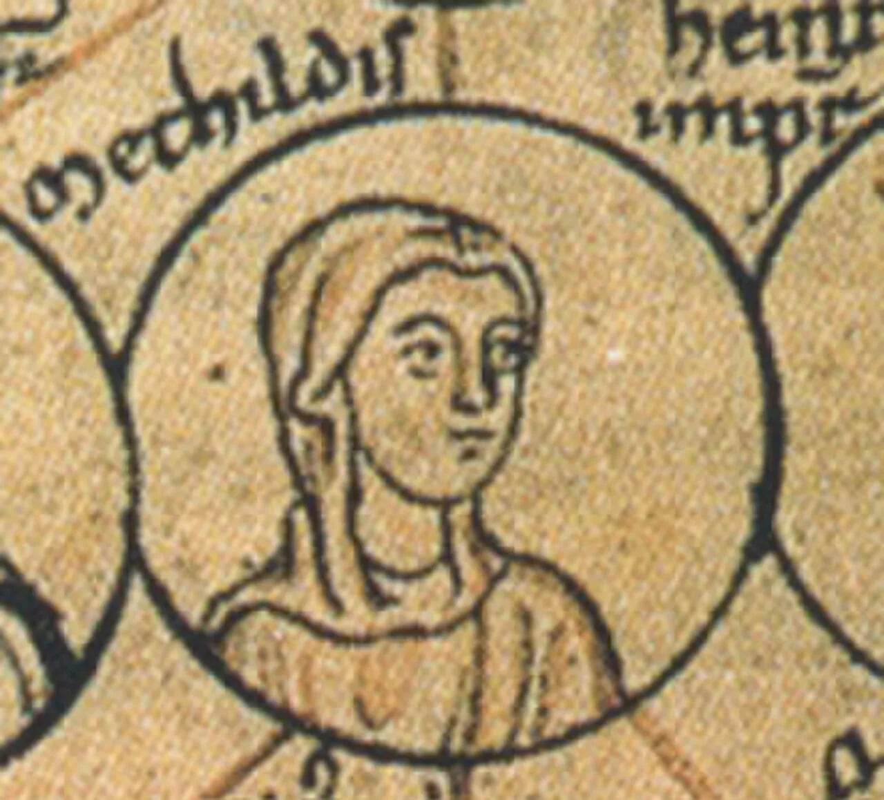 Porträt von Mathilde (979–1025) – Gedenkseite