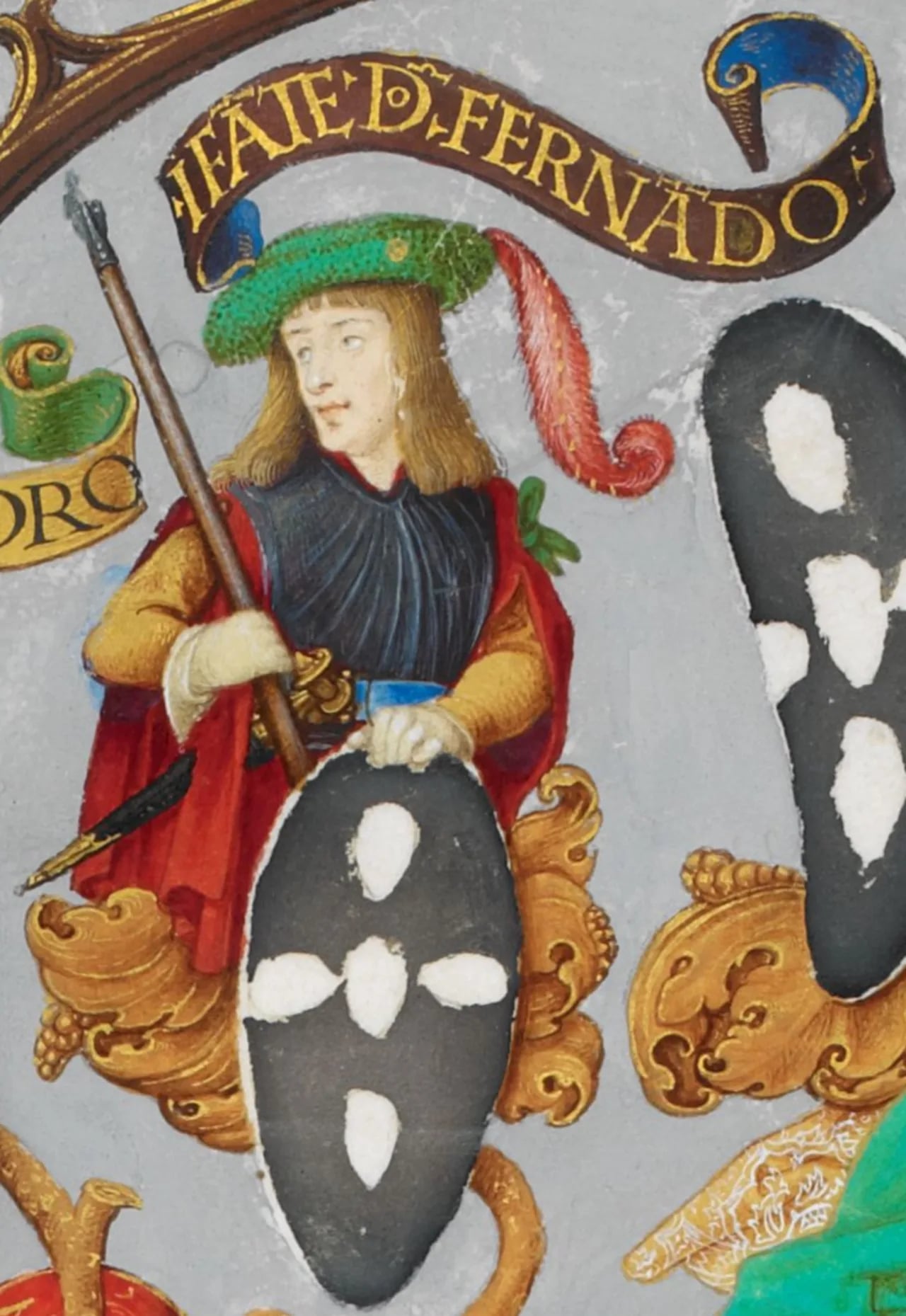 Porträt von Ferdinand (1188–1233) – Gedenkseite