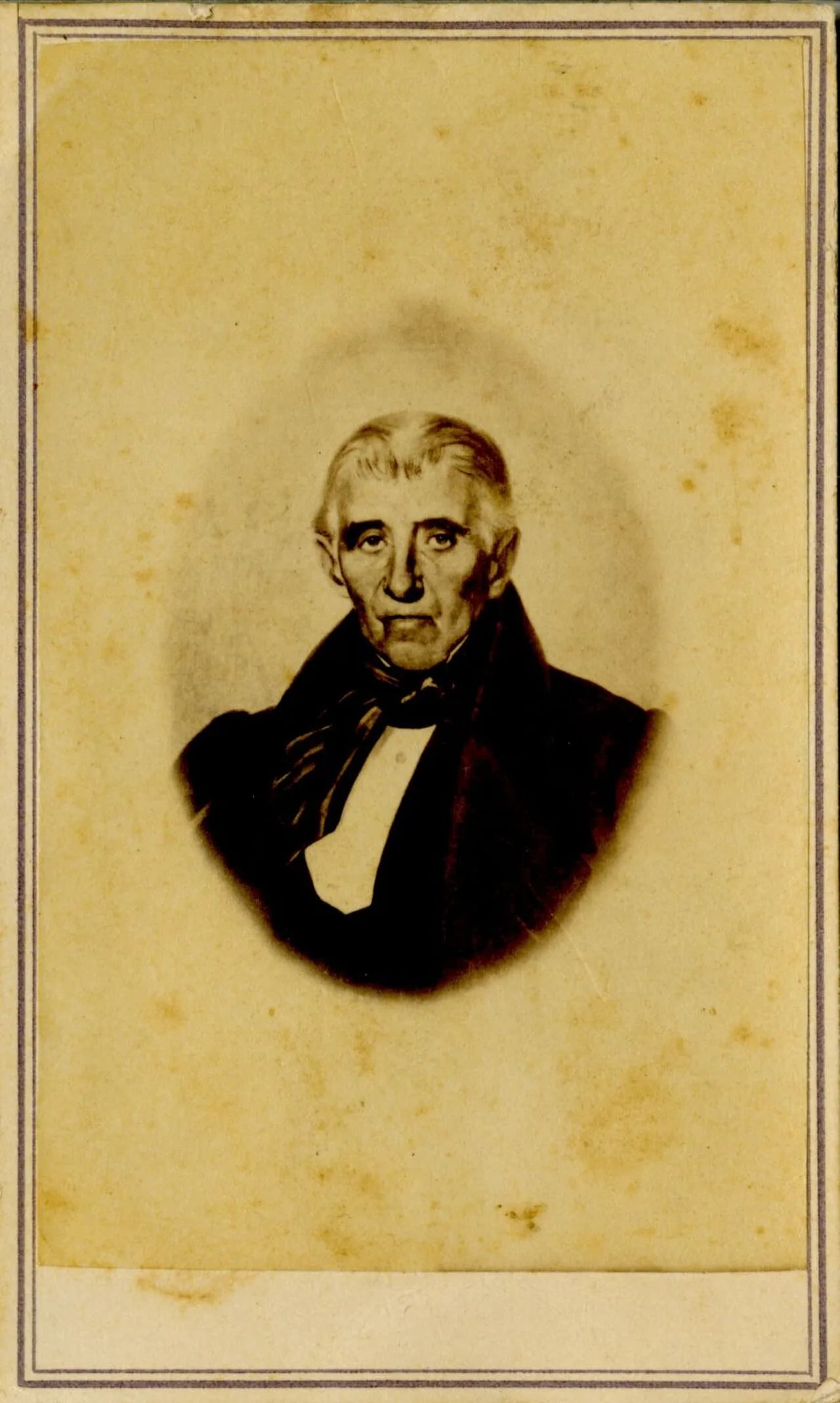 Portrait of Aignan-Aimé Massue (1781–1866) – memorial page