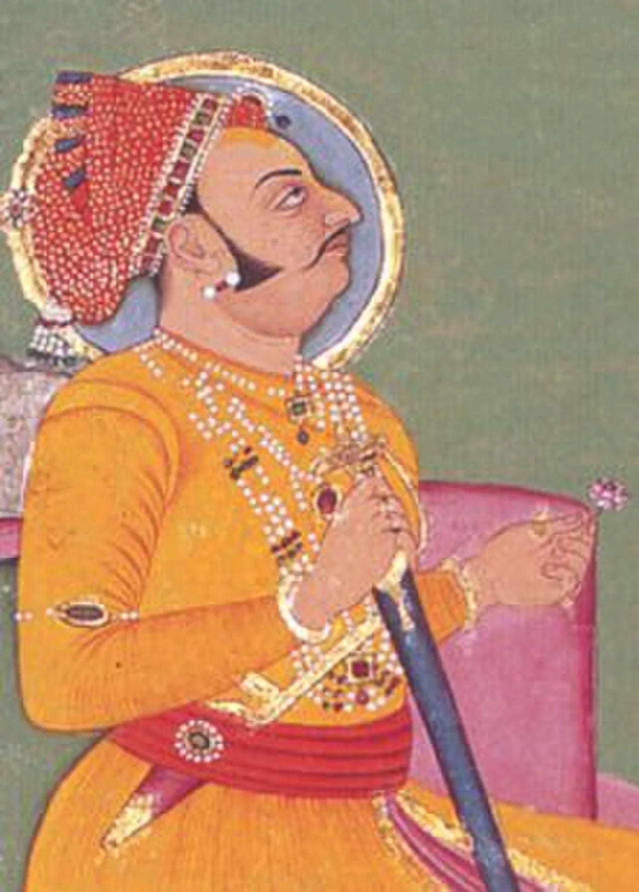 Porträt von Ajit Singh of Marwar (1679–1724) – Gedenkseite