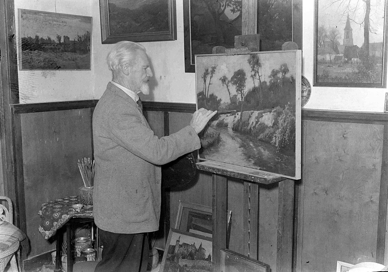 Portrait of Chris Hammes (1872–1965) – memorial page