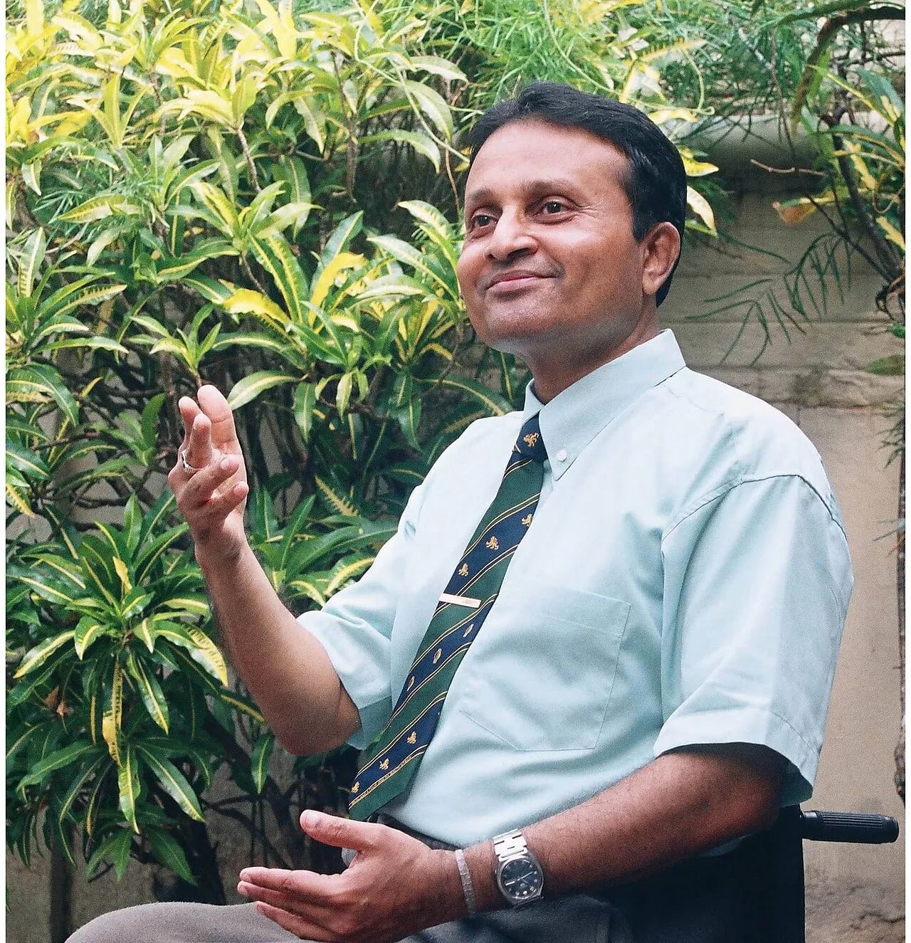 Portrait of Ajith C. S. Perera (1956–2020) – memorial page