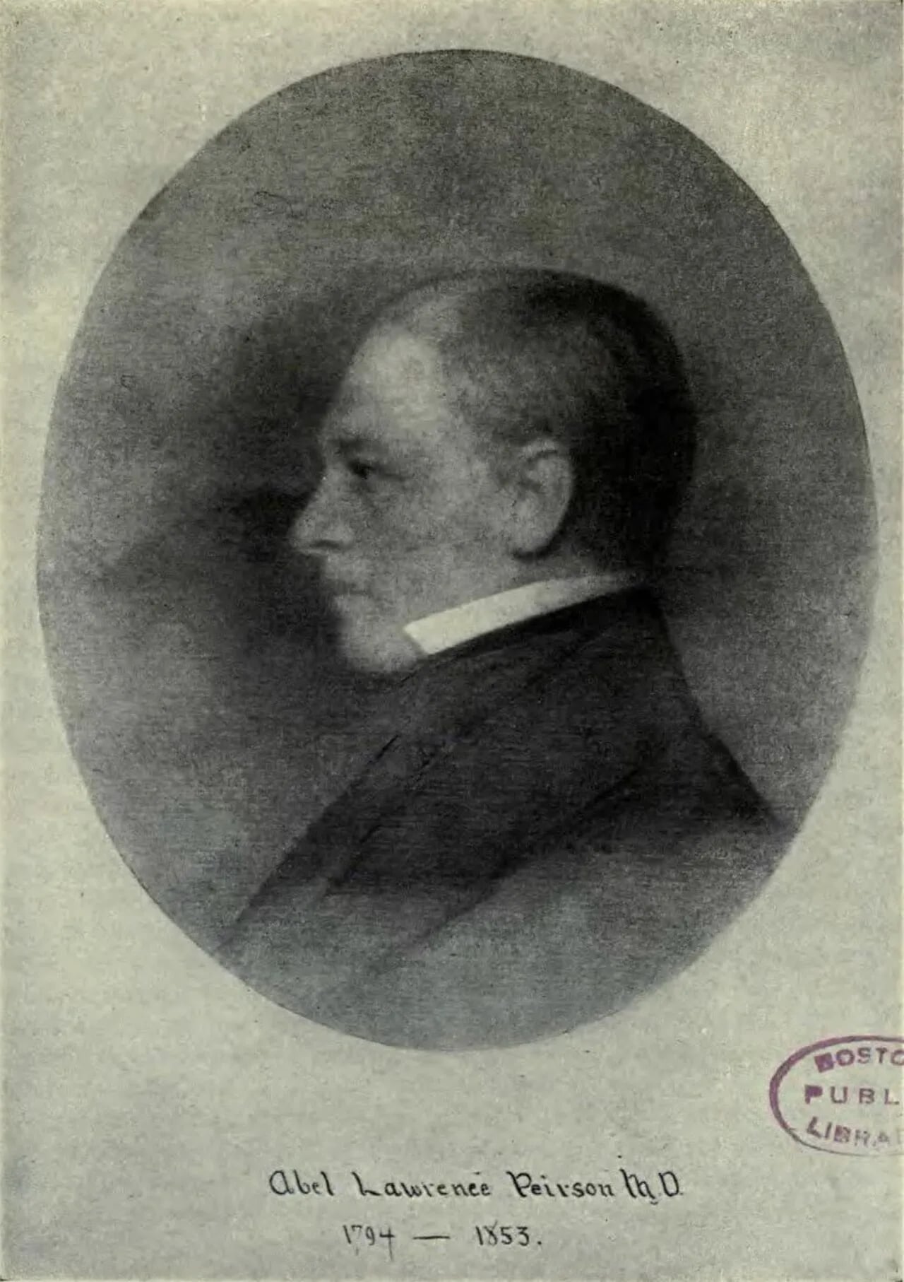 Porträt von Abel Lawrence Peirson (1794–1853) – Gedenkseite