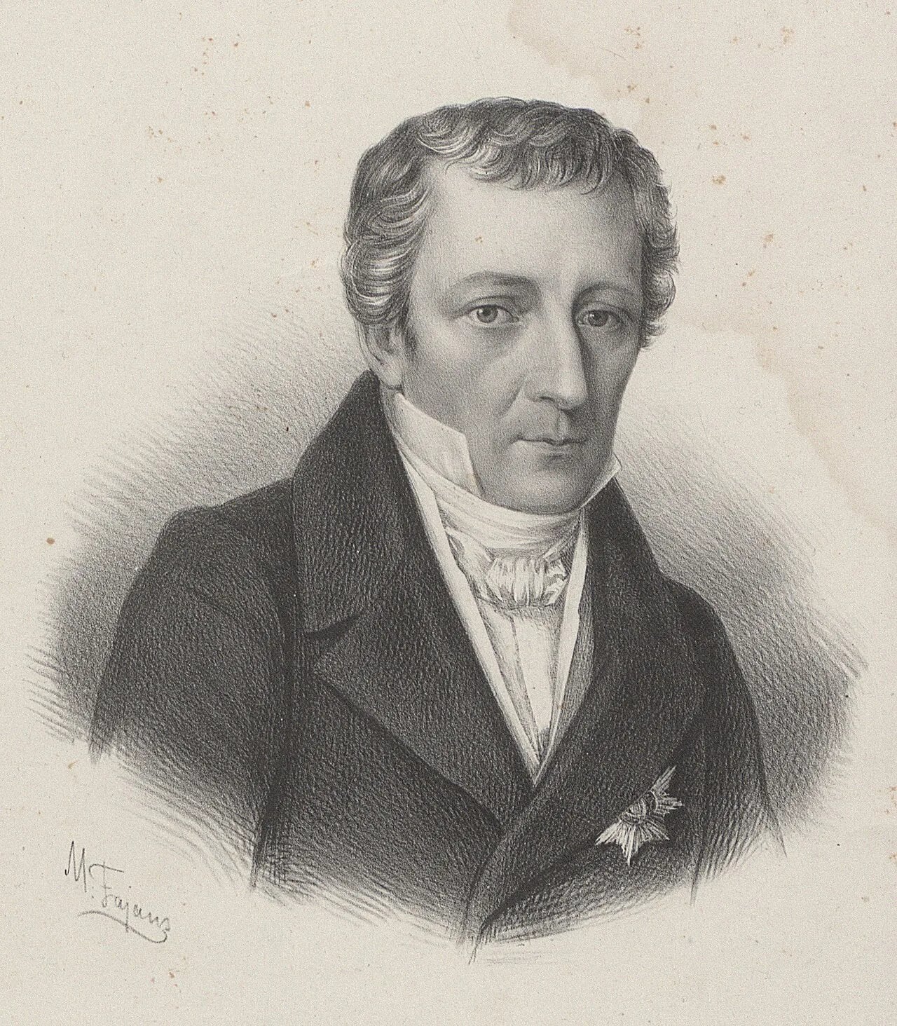 Porträt von Jan Wincenty Bandtkie Ste̜żyński (1783–1846) – Gedenkseite