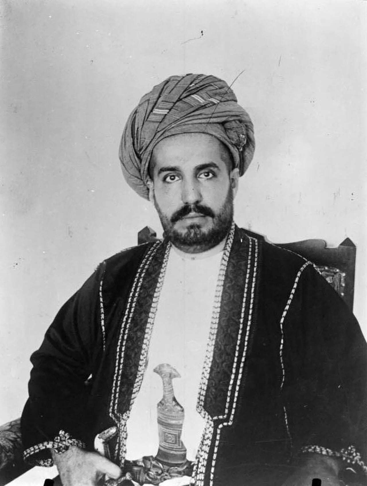 Portrait of Chalid ibn Barghasch (1874–1927) – memorial page