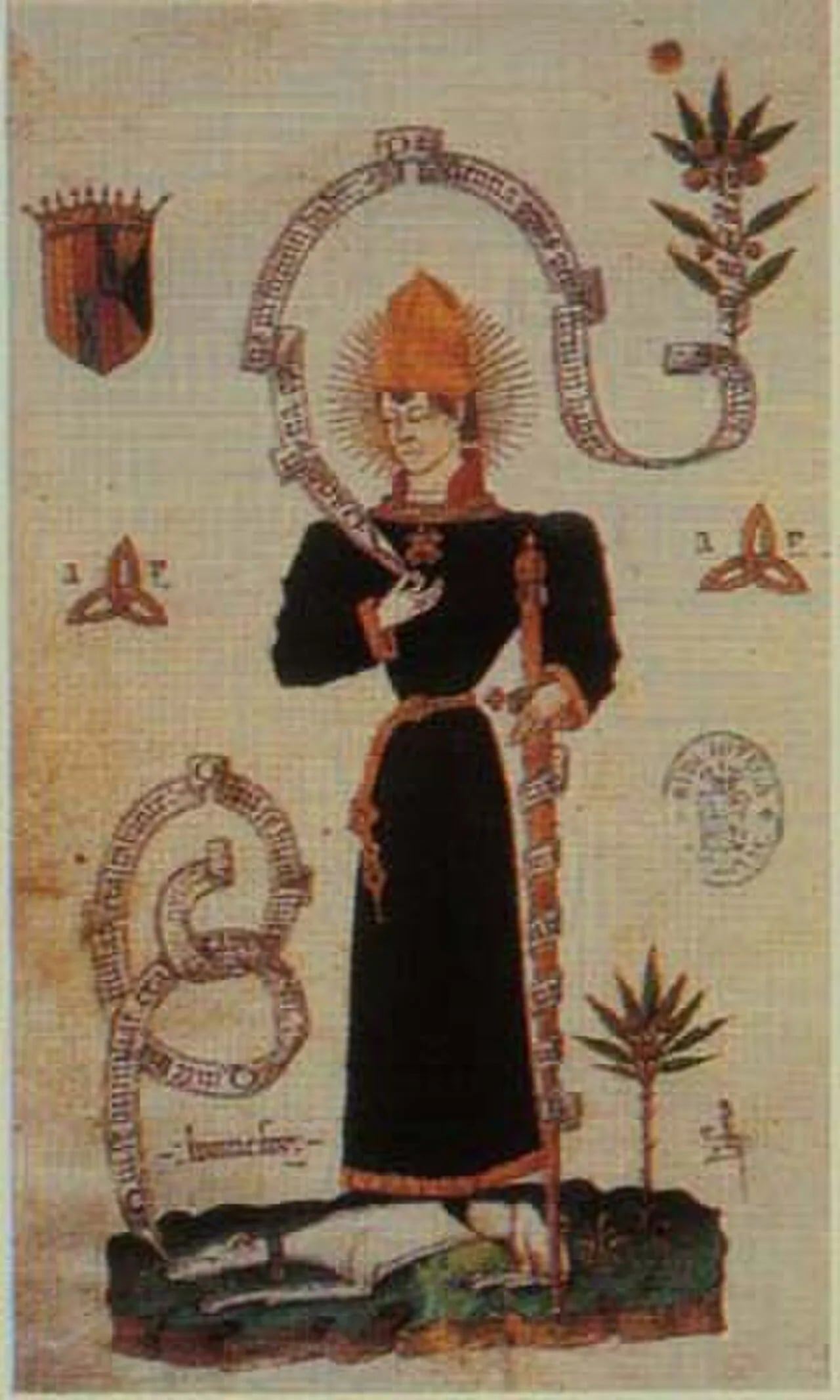 Porträt von Karl von Viana (1421–1461) – Gedenkseite