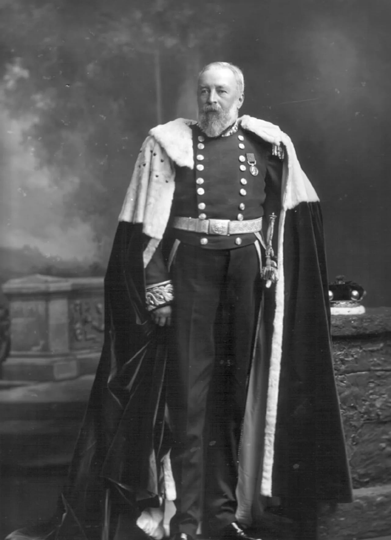 Portrait of Alan Egerton (1845–1920) – memorial page