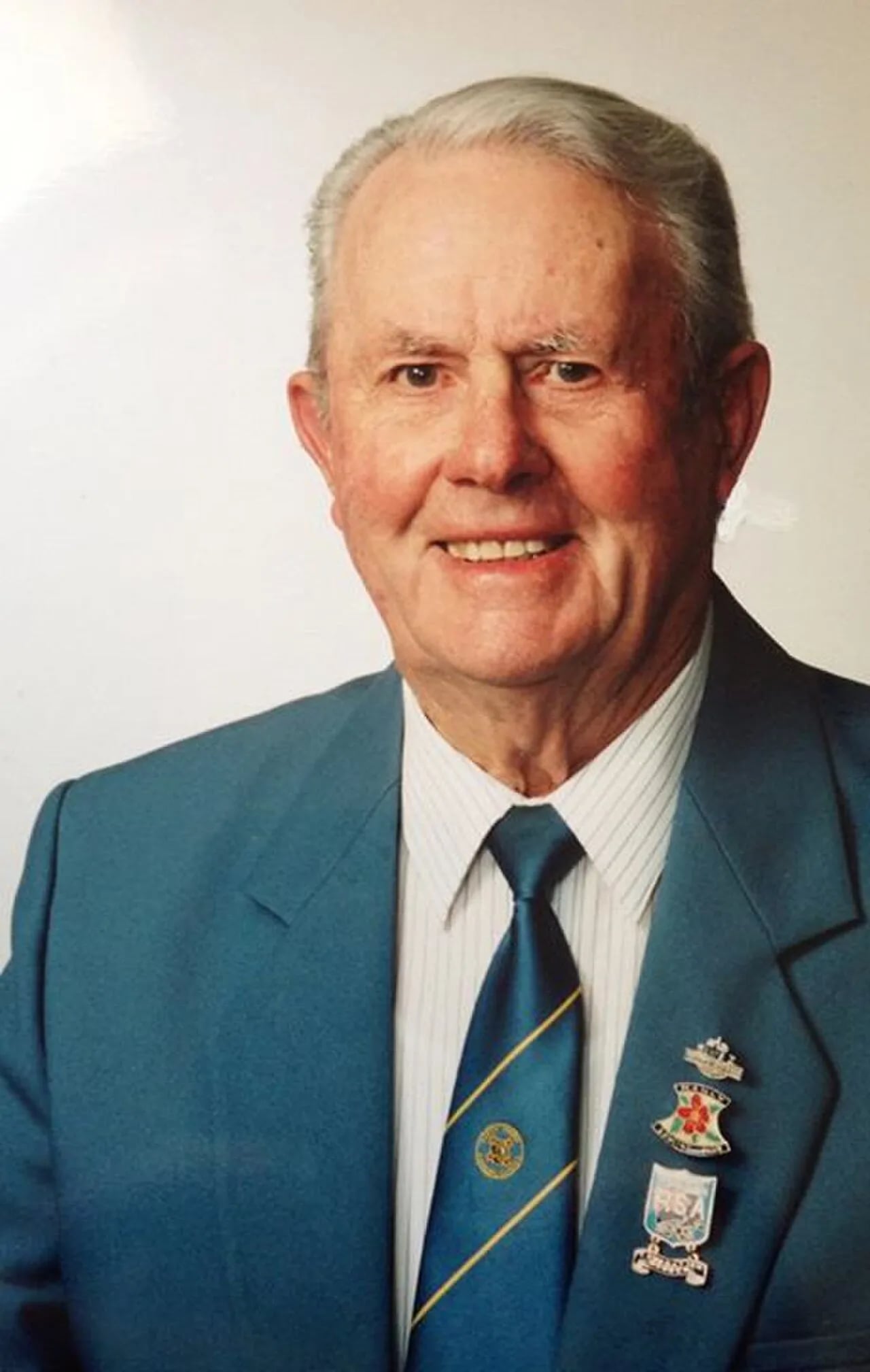 Porträt von Alan Sayers (1916–2017) – Gedenkseite