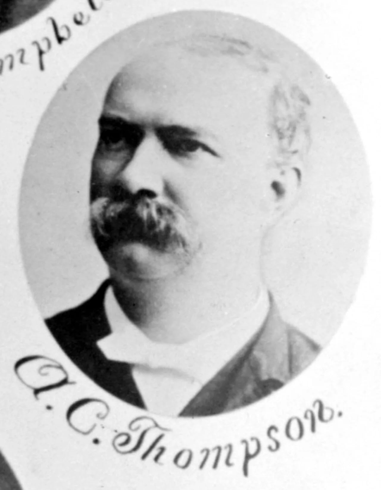 Porträt von Albert C. Thompson (1842–1910) – Gedenkseite