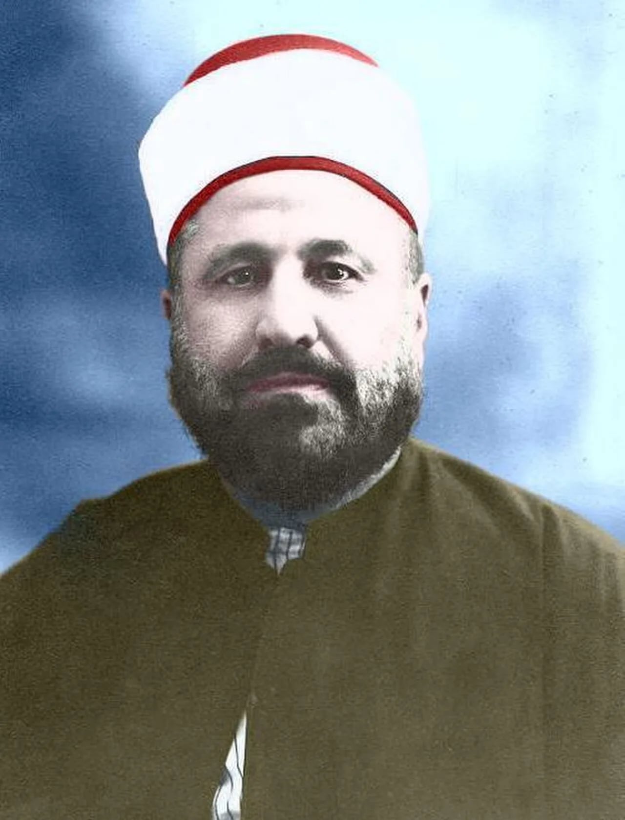 Porträt von Raschīd Ridā (1865–1935) – Gedenkseite