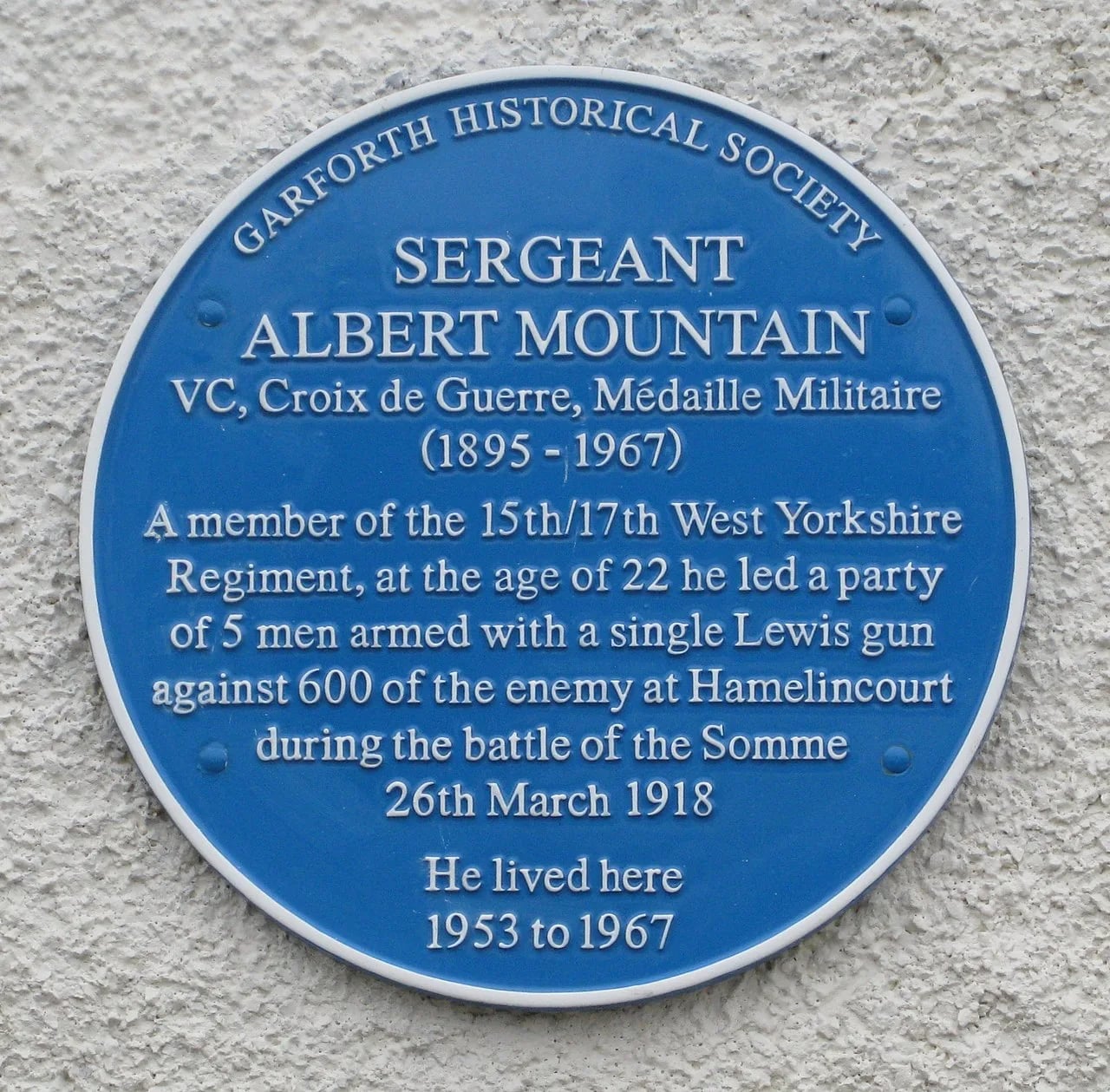 Portrait of Albert Mountain (1895–1967) – memorial page
