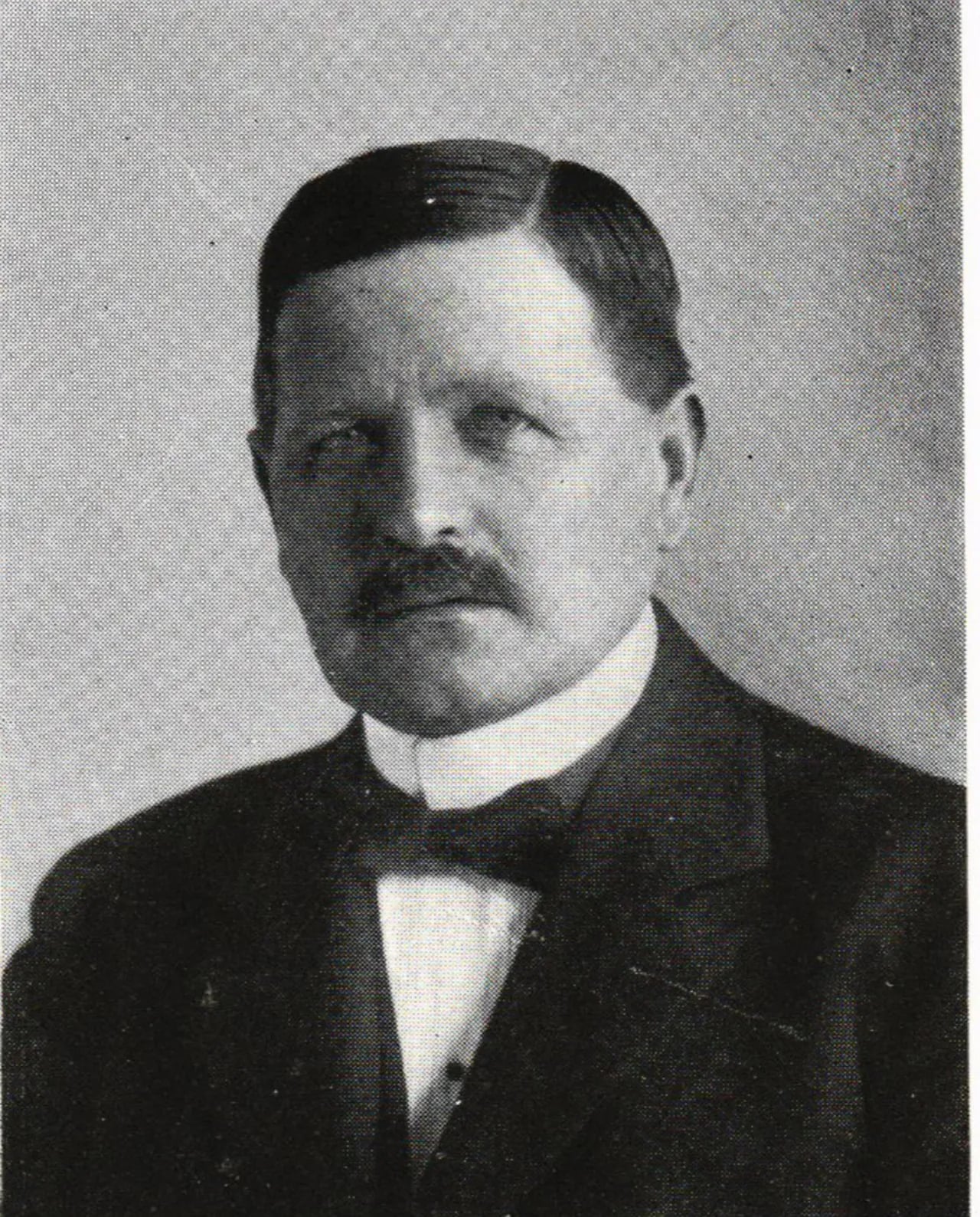 Porträt von Albin Andersson (1873–1949) – Gedenkseite