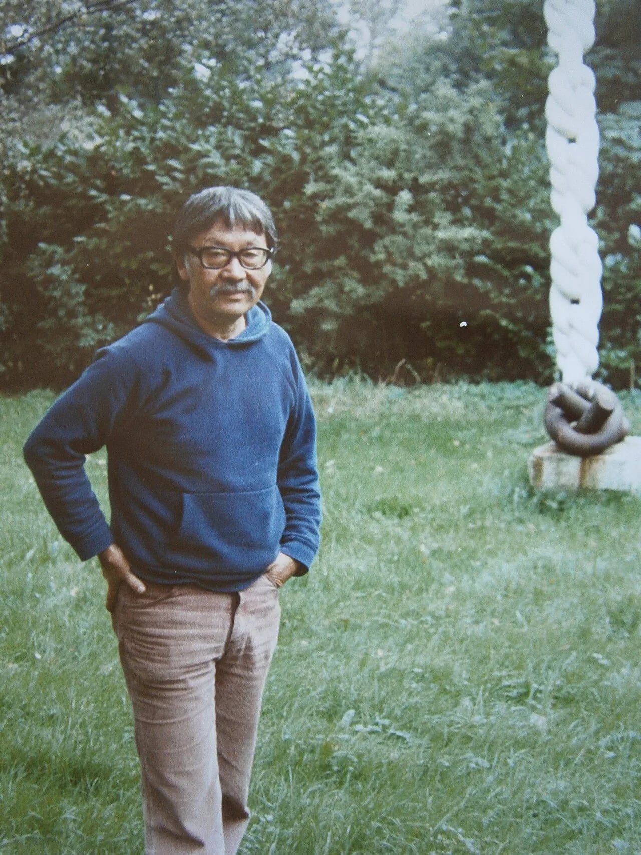 Porträt von Shinkichi Tajiri (1923–2009) – Gedenkseite
