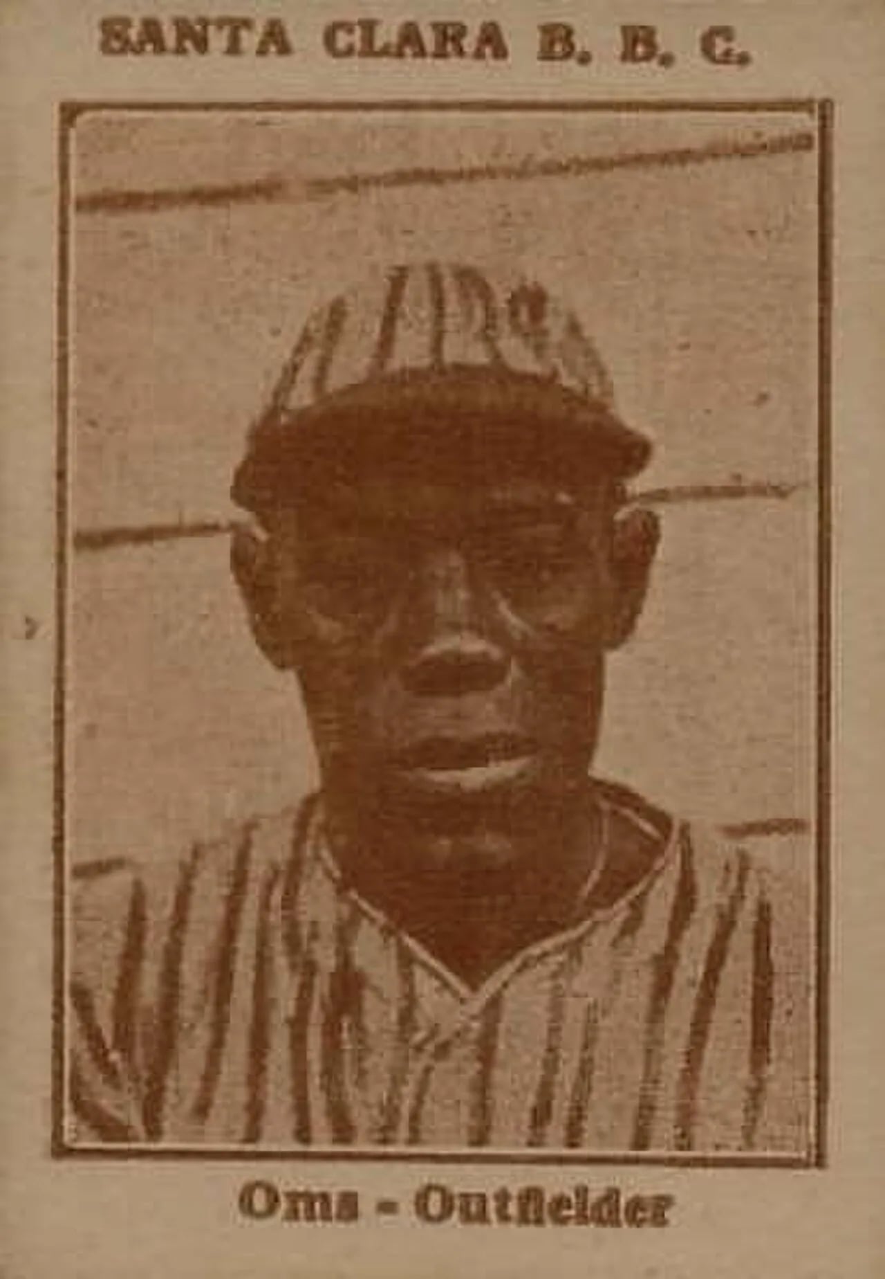Portrait of Alejandro Oms (1896–1946) – memorial page