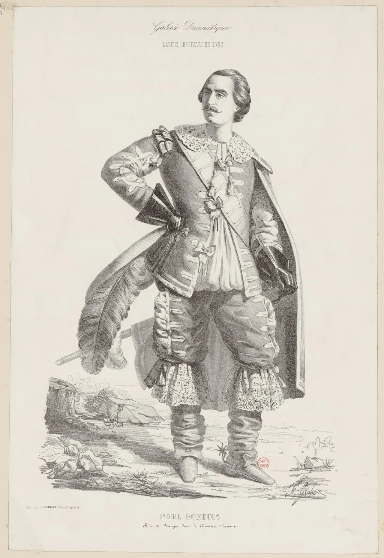 Portrait of Paul Julien Bondois (1821–1879) – memorial page