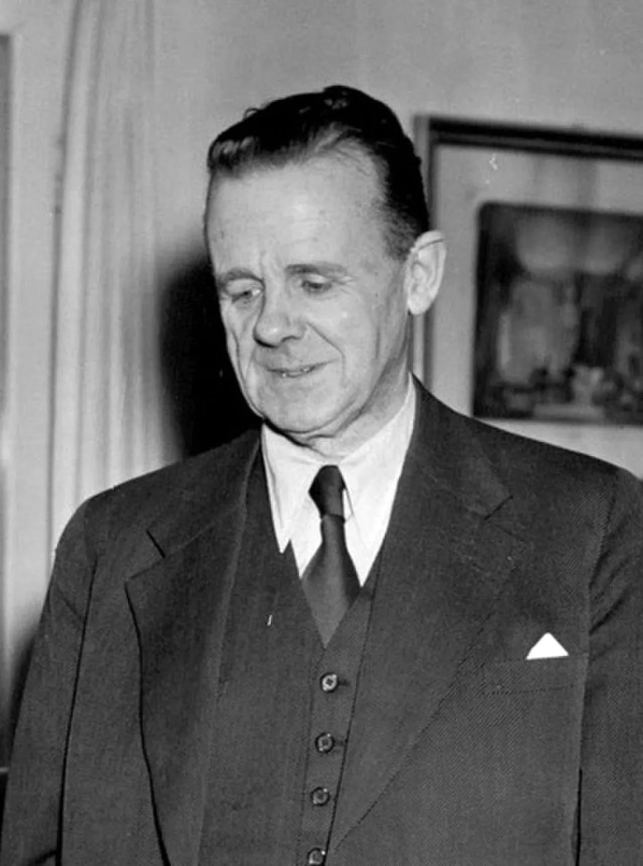 Portrait of Harald Cramér (1893–1985) – memorial page