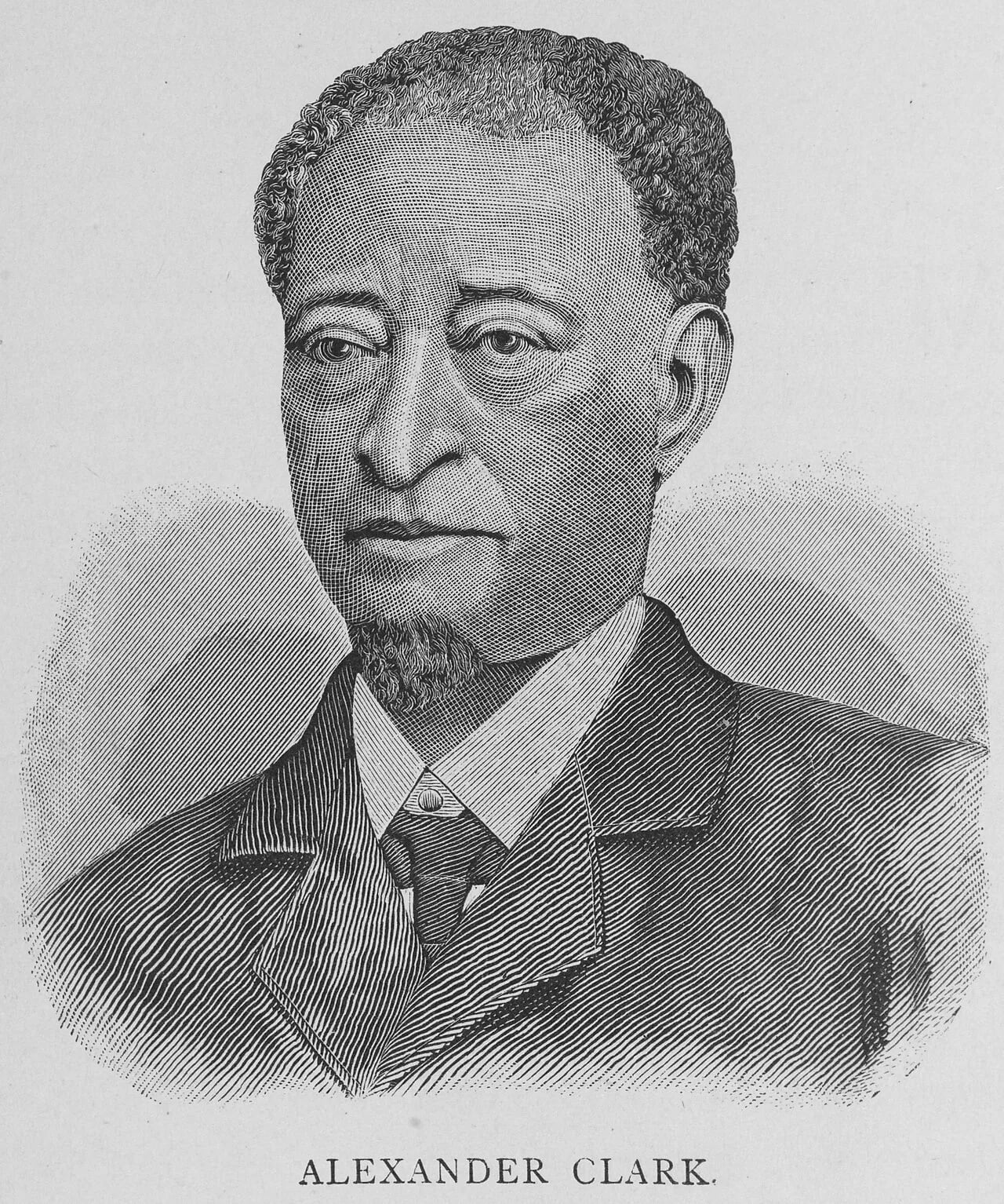 Porträt von Alexander Clark (1826–1891) – Gedenkseite