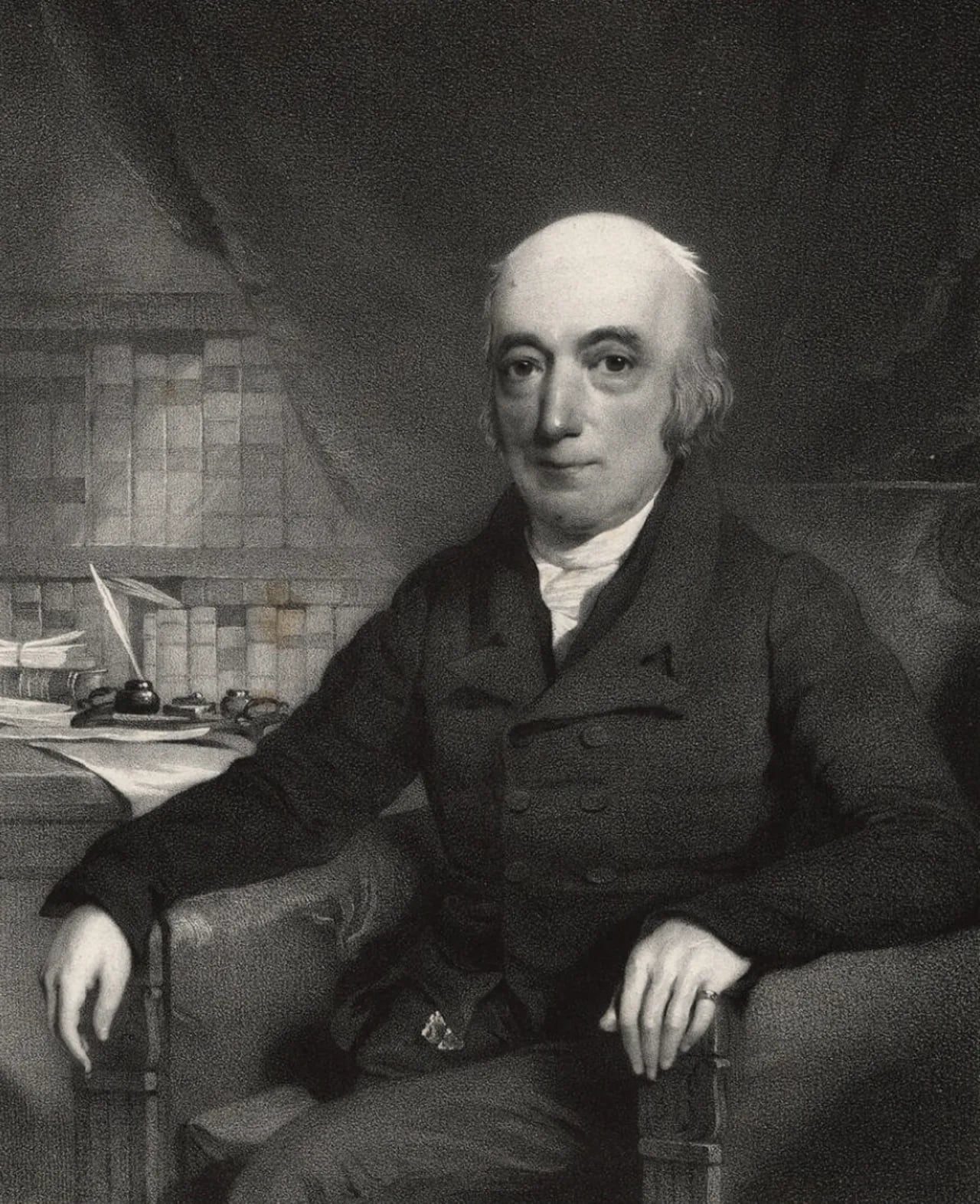 Porträt von Alexander Crombie (1762–1840) – Gedenkseite