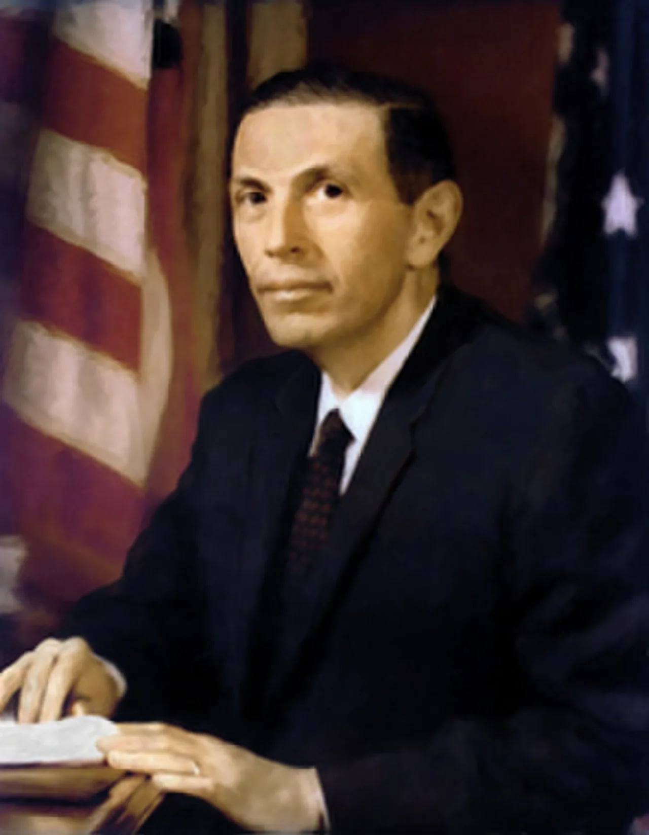 Portrait of Alexander H. Flax (1921–2014) – memorial page