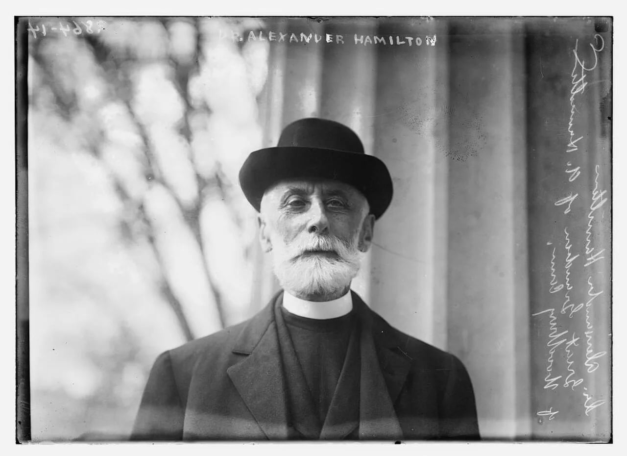 Porträt von Alexander Hamilton (1847–1928) – Gedenkseite
