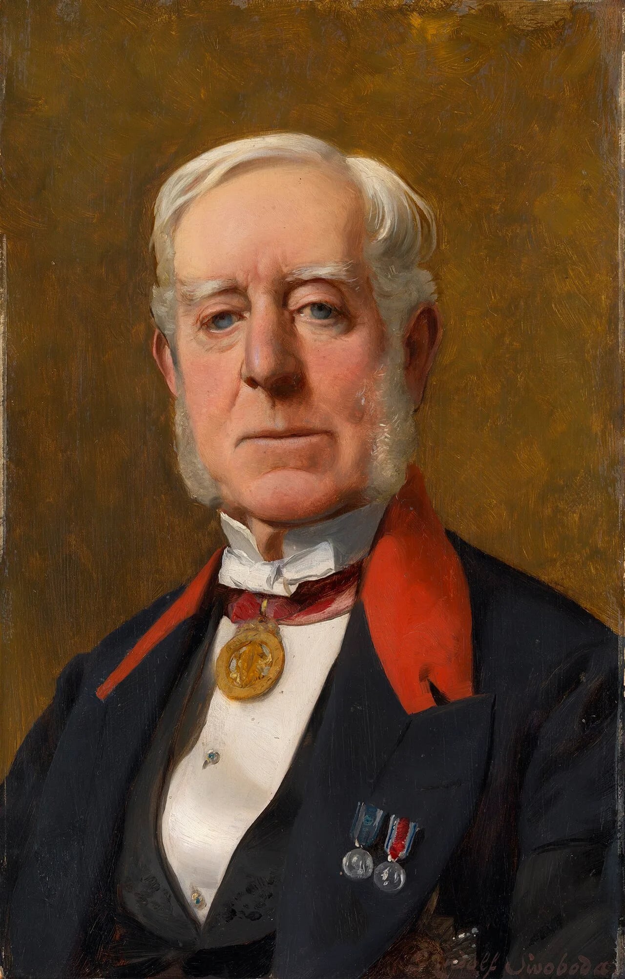 Portrait of Alexander Hood, 1st Viscount Bridport (1814–1904) – memorial page