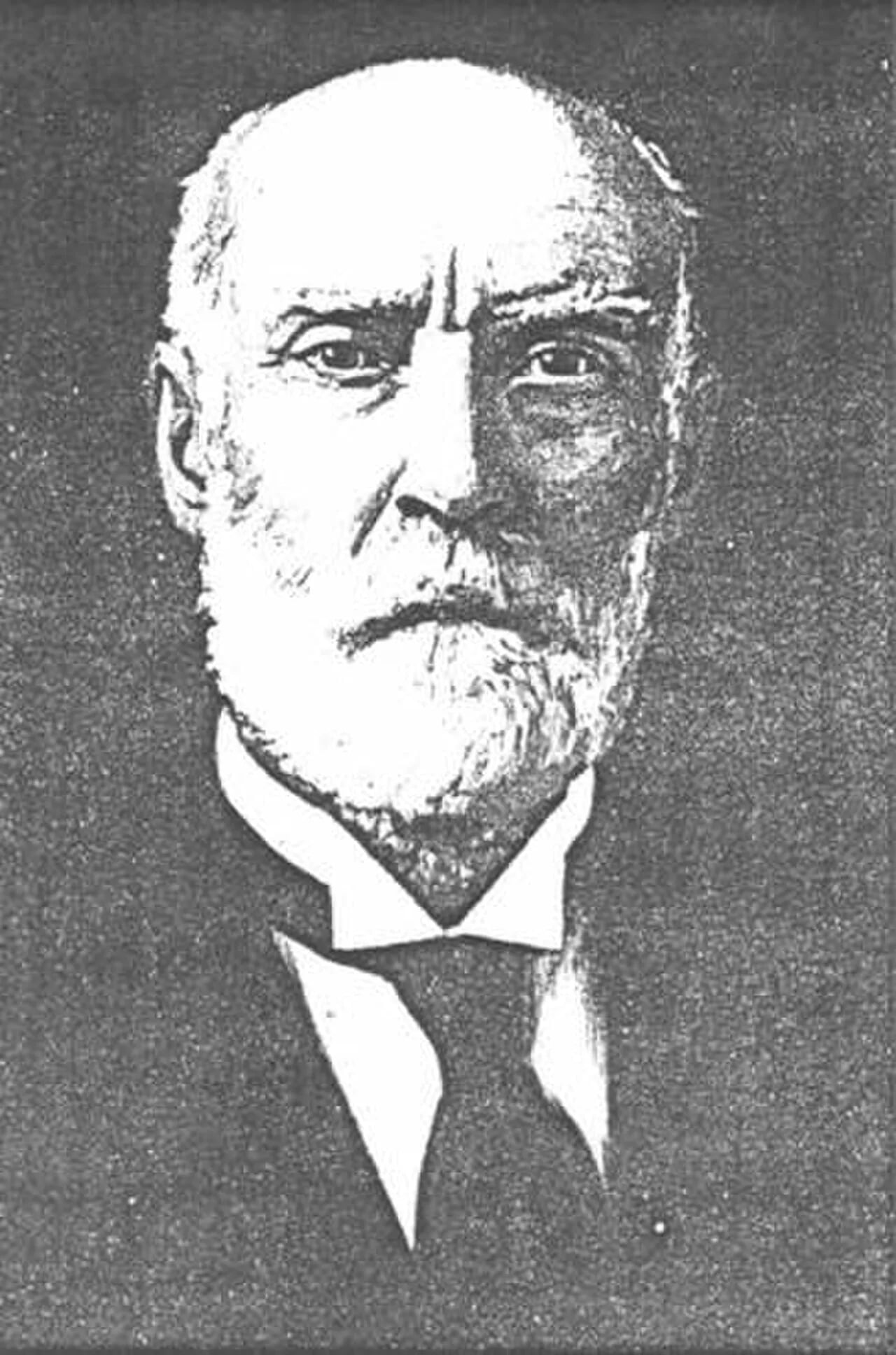 Porträt von Alexander McBride (1833–1912) – Gedenkseite
