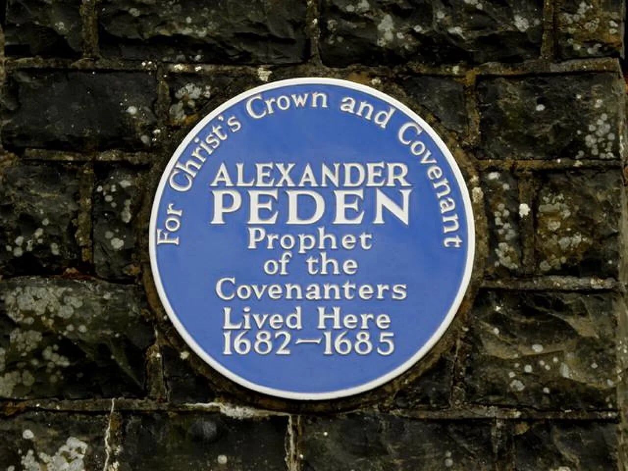 Portrait of Alexander Peden (1626–1686) – memorial page
